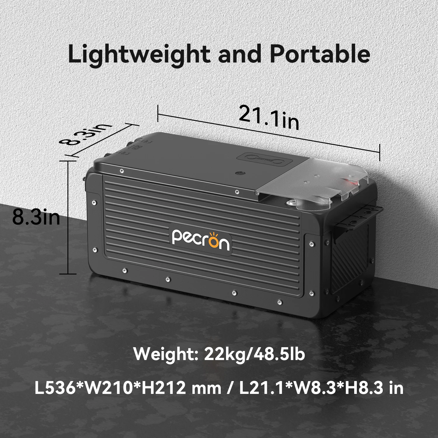 PECRON WB12200 Lithium 12V 200Ah Deep Cycle LiFePO4 Battery - Image 8