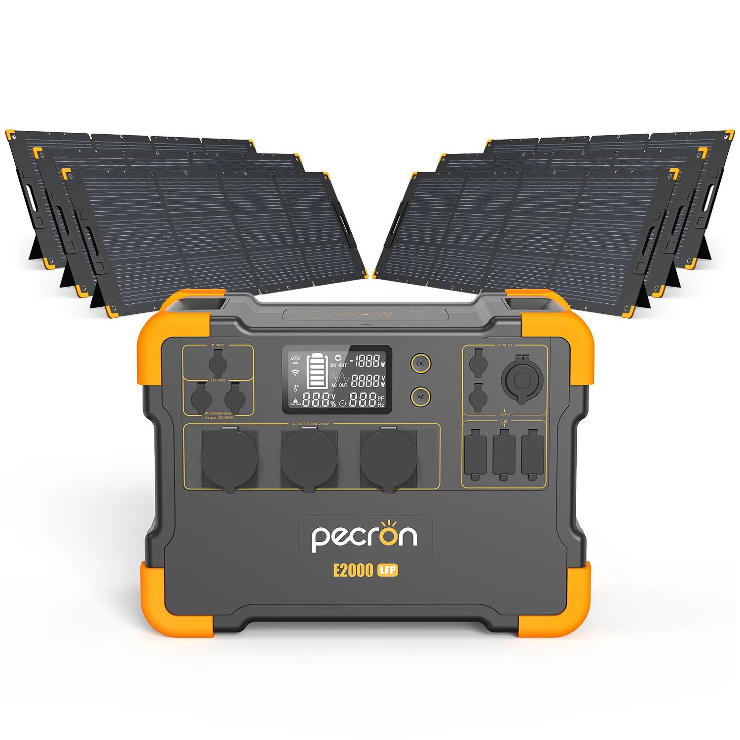 PECRON 230V E2000LFP Portable Power Station 2000W 1920Wh EU Version - Image 10