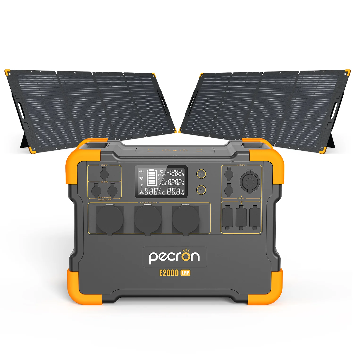 PECRON 230V E2000LFP Portable Power Station 2000W 1920Wh EU Version - Image 8