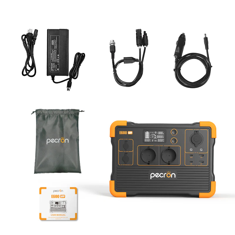PECRON 230V E600LFP 1200W 614Wh Portable Power Station EU Version - Image 3