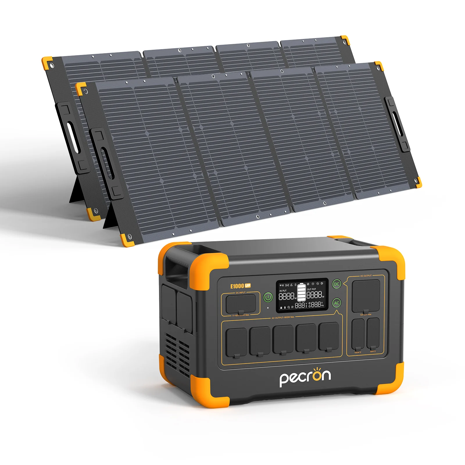 PECRON E1000LFP Portable Power Station 1800W 1024Wh PRE-ORDER - Image 4