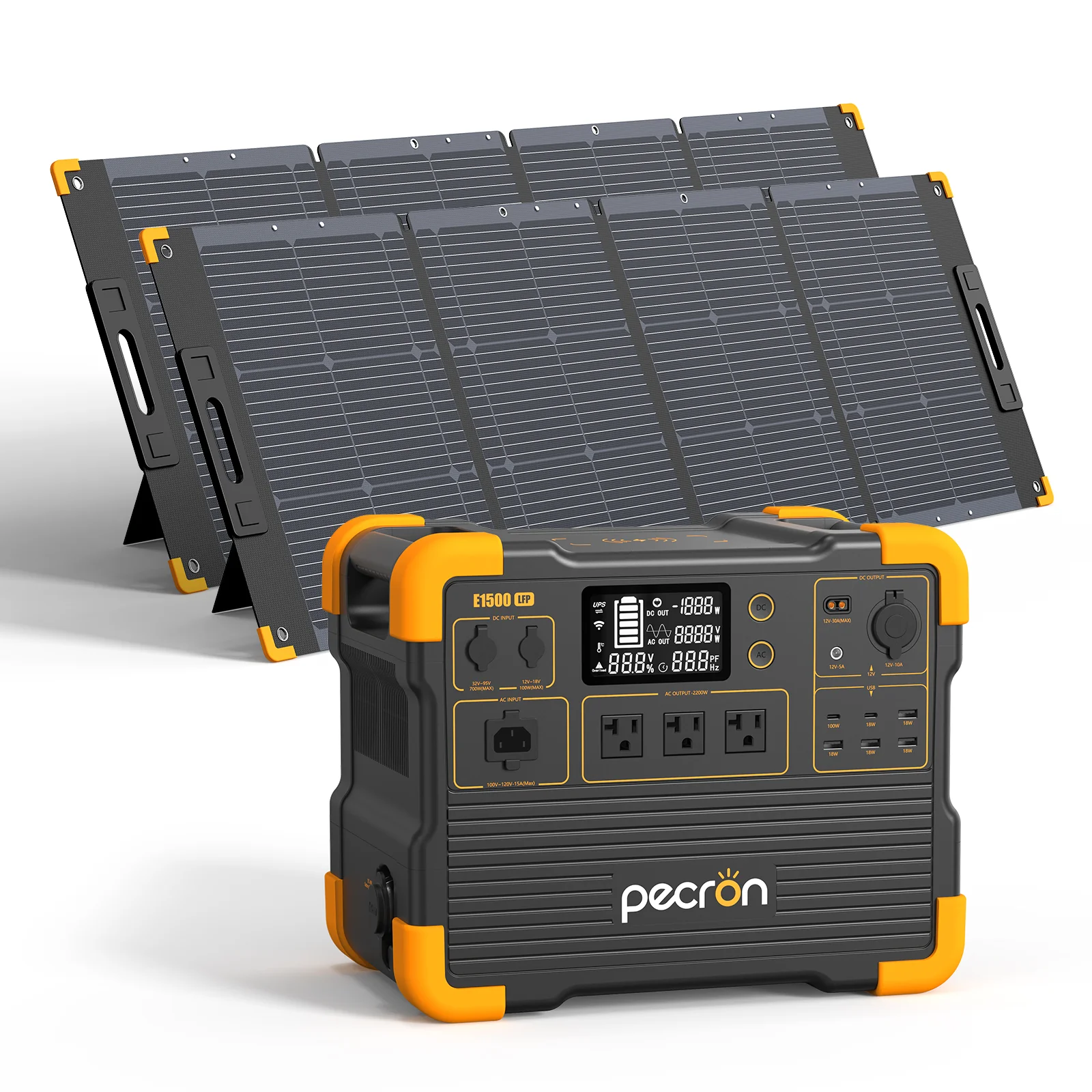 PECRON E1500LFP Expandable Portable Power Station 2200W 1536Wh - Image 13