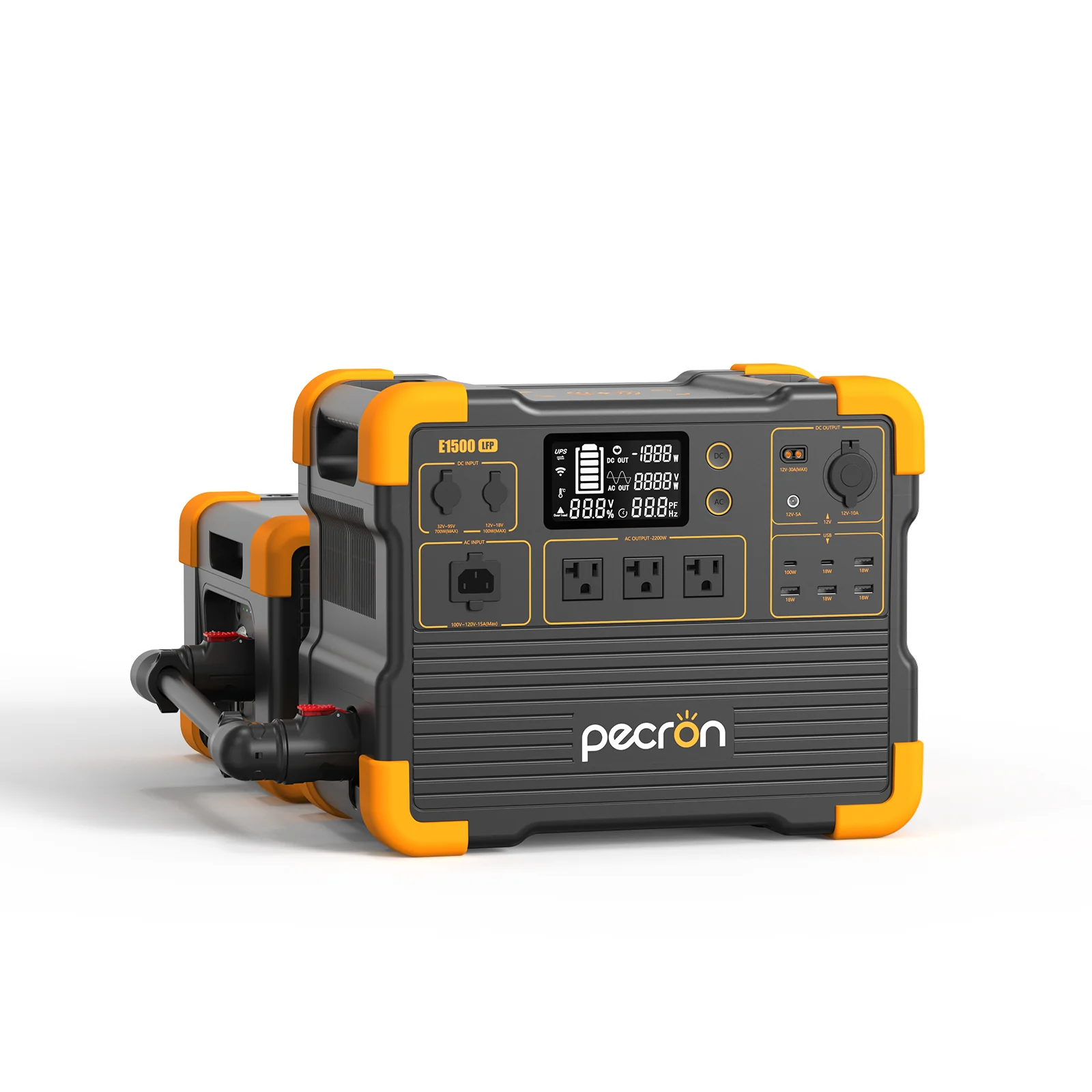 PECRON E1500LFP Expandable Portable Power Station 2200W 1536Wh - Image 15