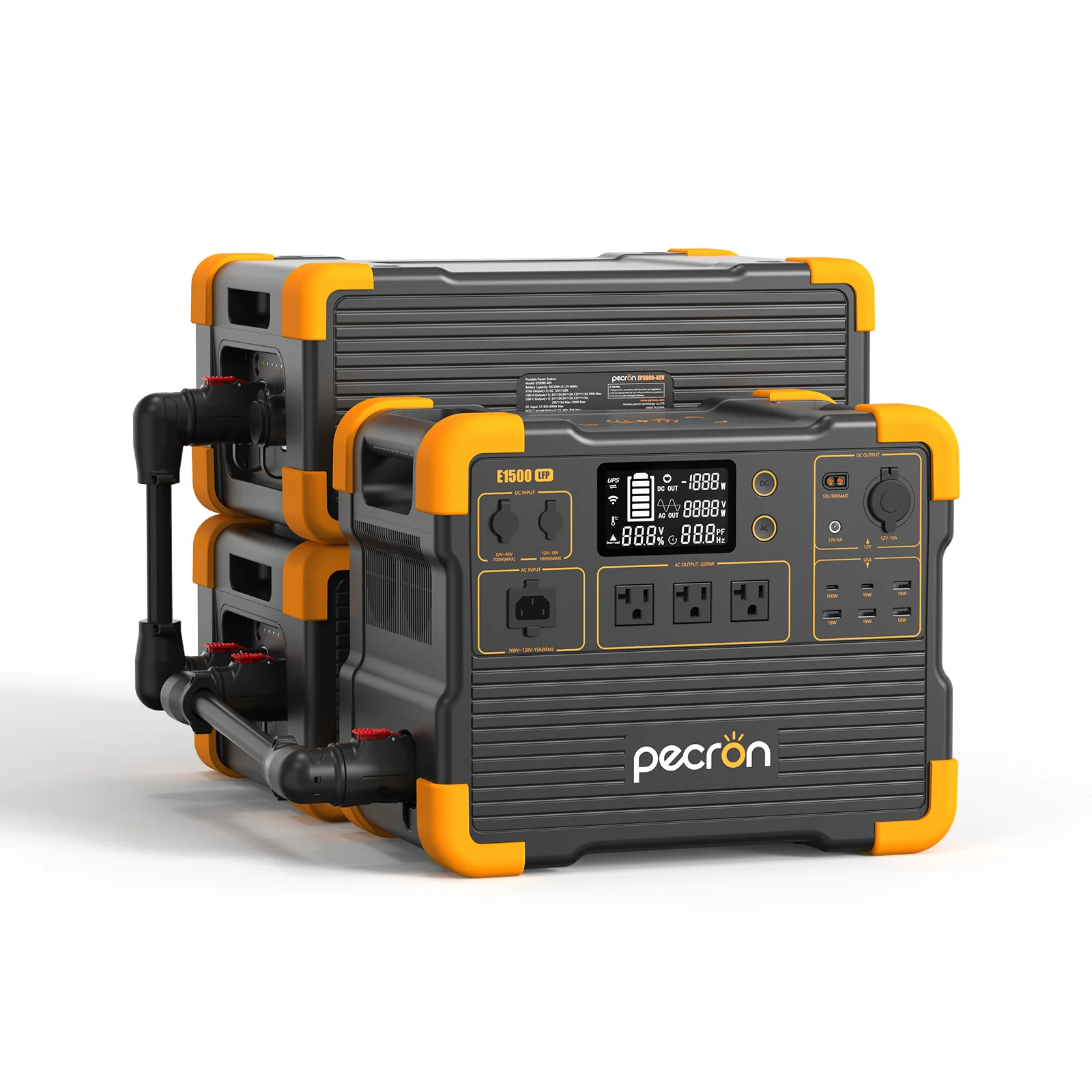 PECRON E1500LFP Expandable Portable Power Station 2200W 1536Wh - Image 16