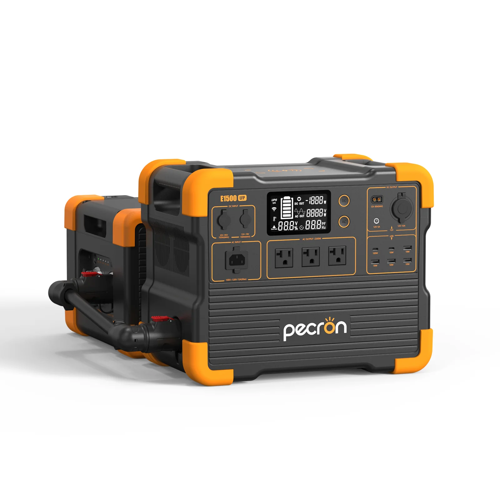 PECRON E1500LFP Expandable Portable Power Station 2200W 1536Wh - Image 17