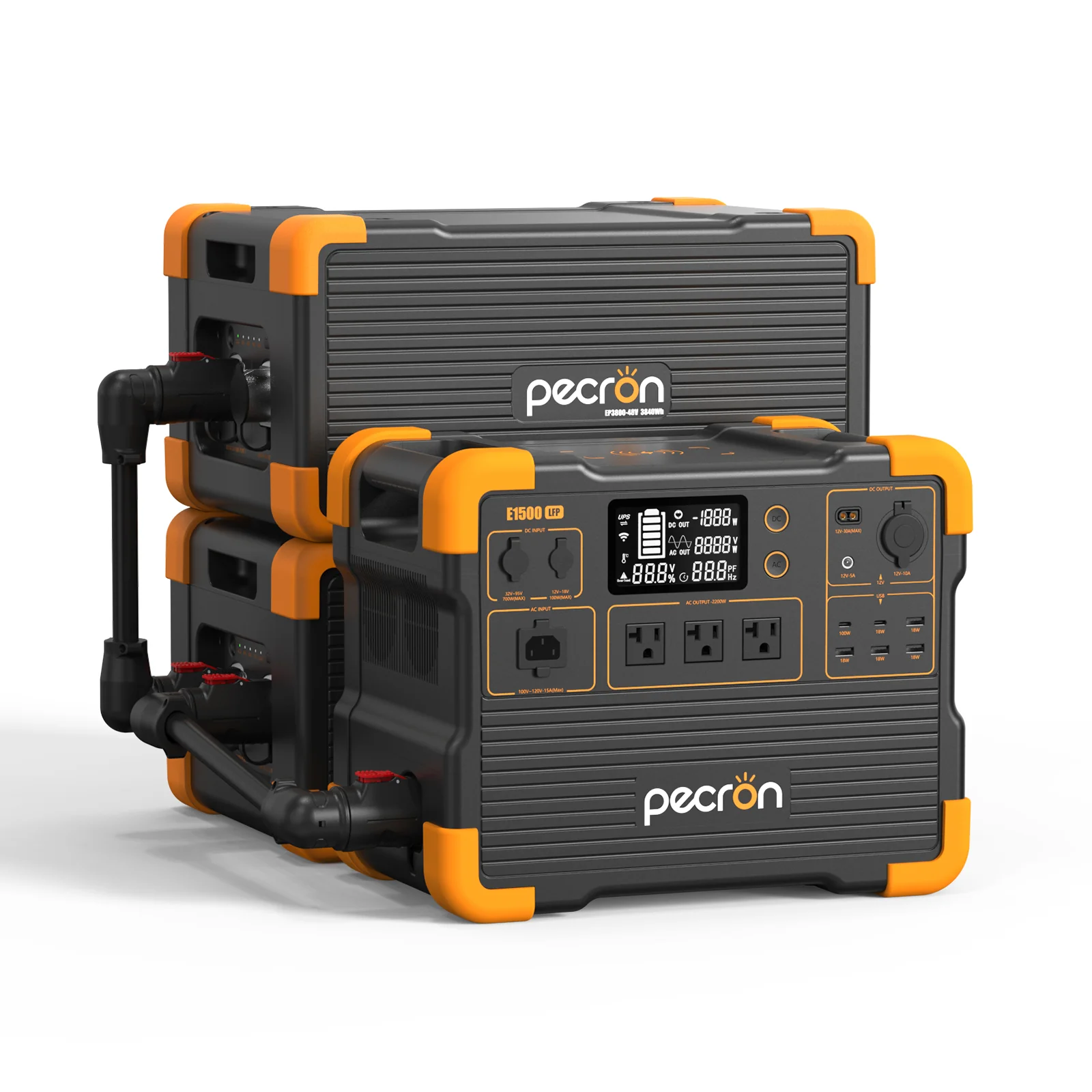 PECRON E1500LFP Expandable Portable Power Station 2200W 1536Wh - Image 18