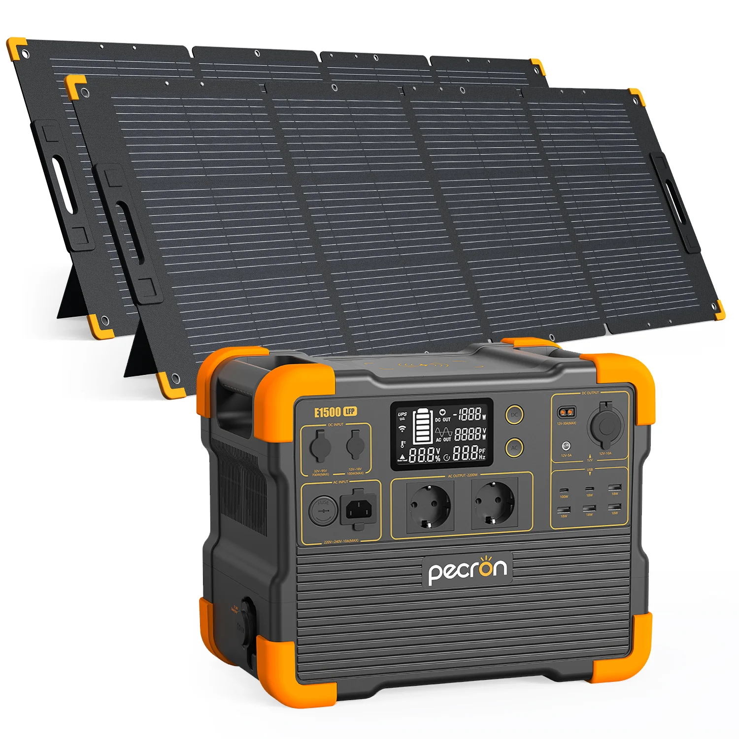 PECRON E1500LFP Expandable Power Station 2200W 1536Wh 230V EU Version - Image 12