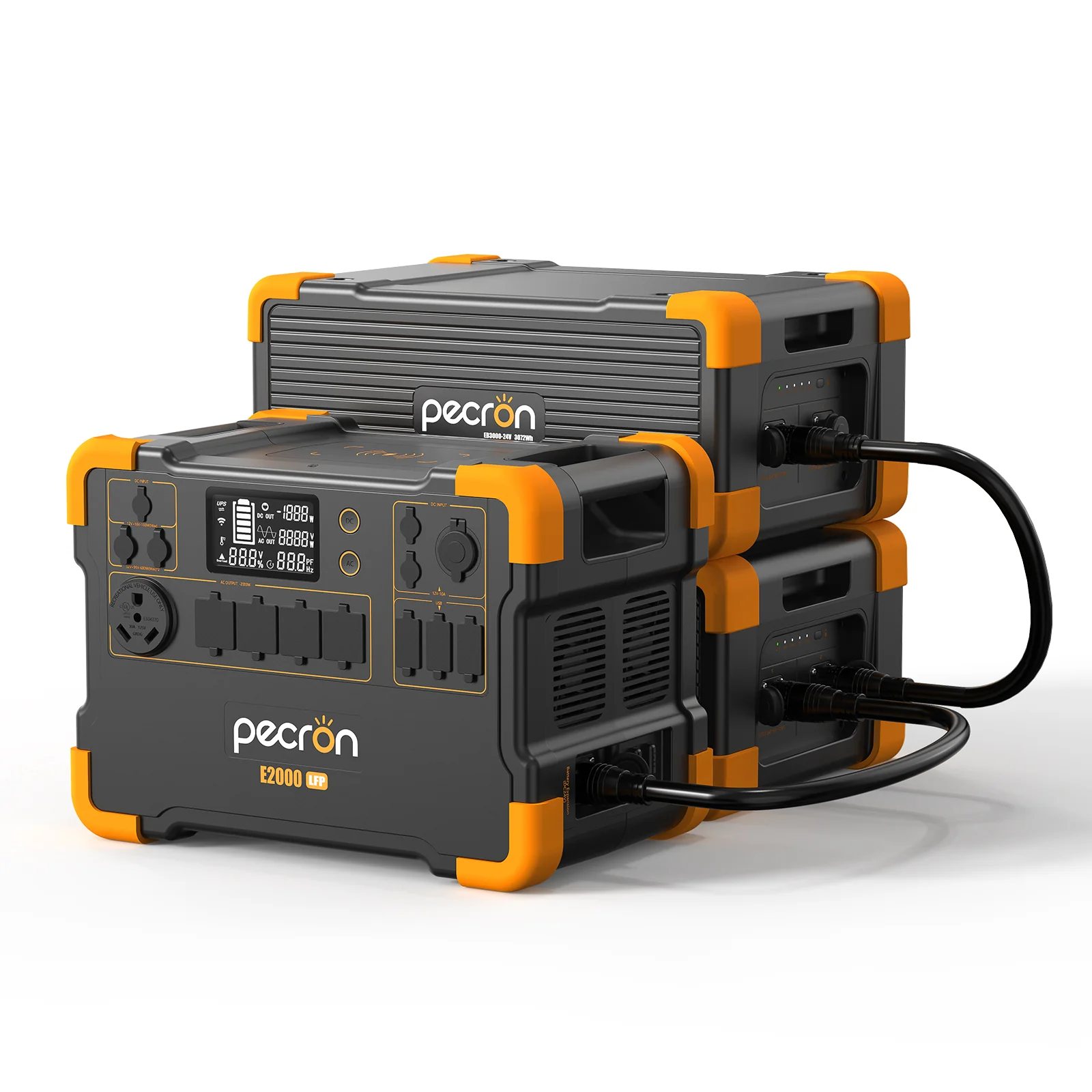PECRON E2000LFP 2000W 1920Wh Portable Power Station CA - Image 4