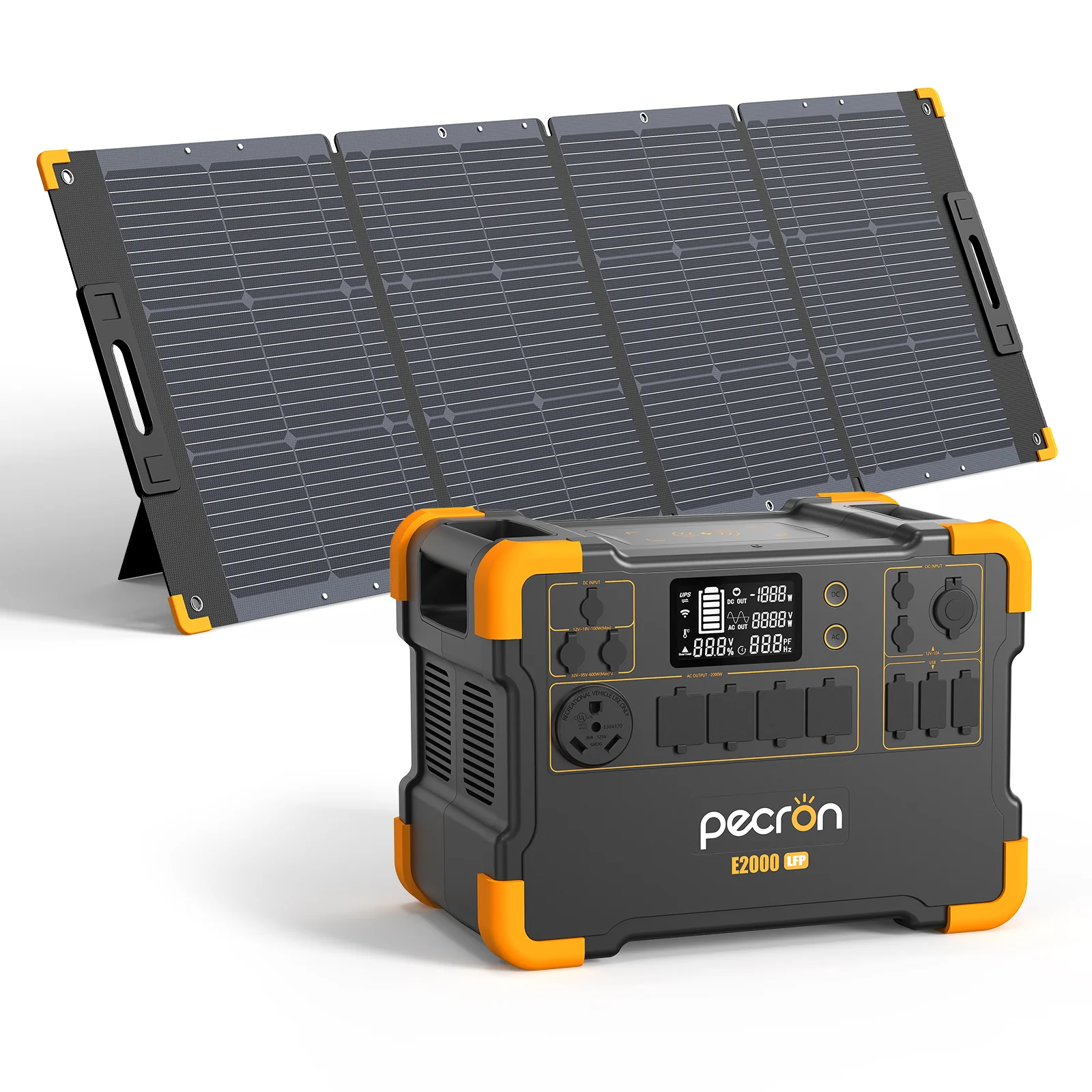 PECRON E2000LFP 2000W 1920Wh Portable Power Station CA - Image 7