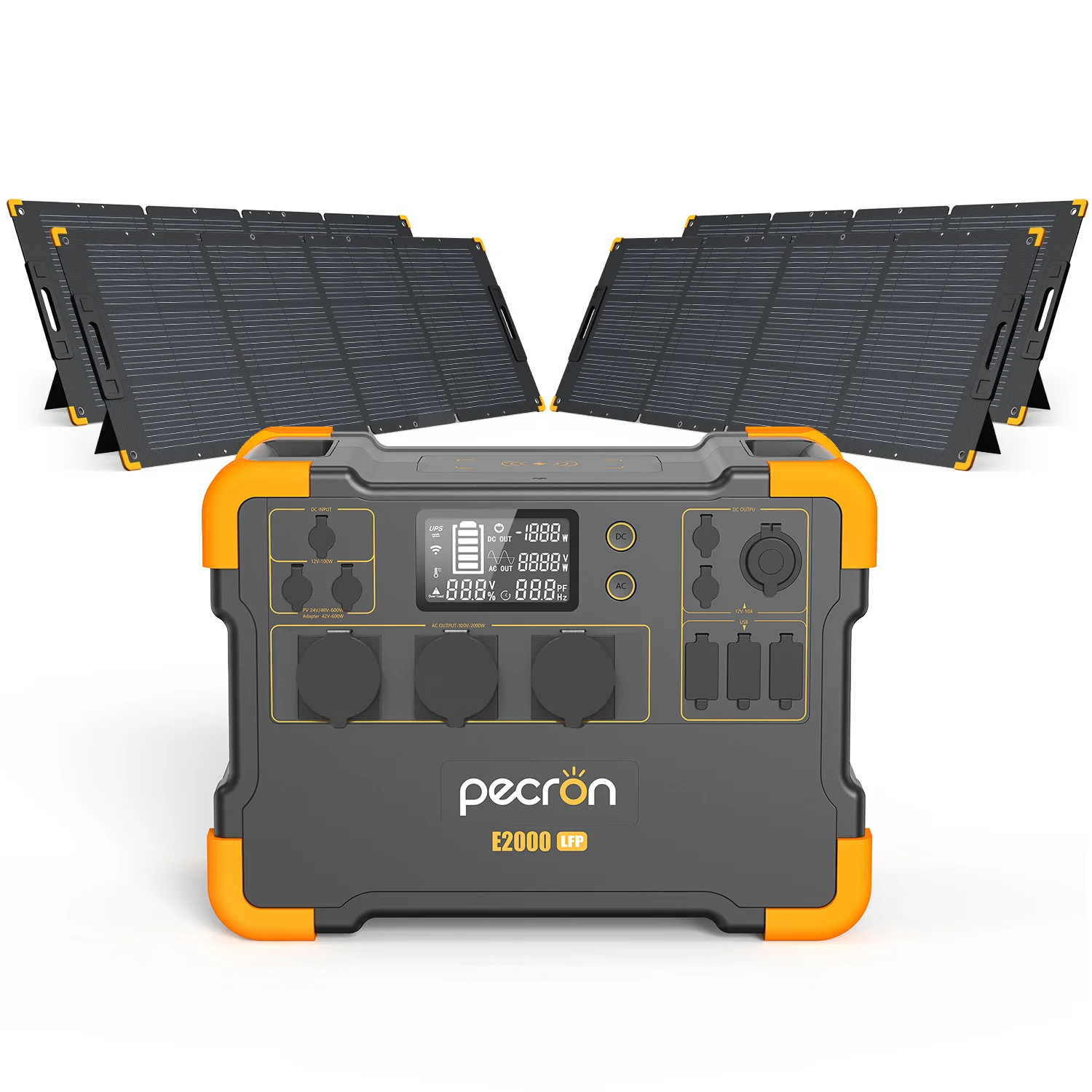 PECRON E2000LFP 230V Expandable Portable Power Station EU Version - Image 7