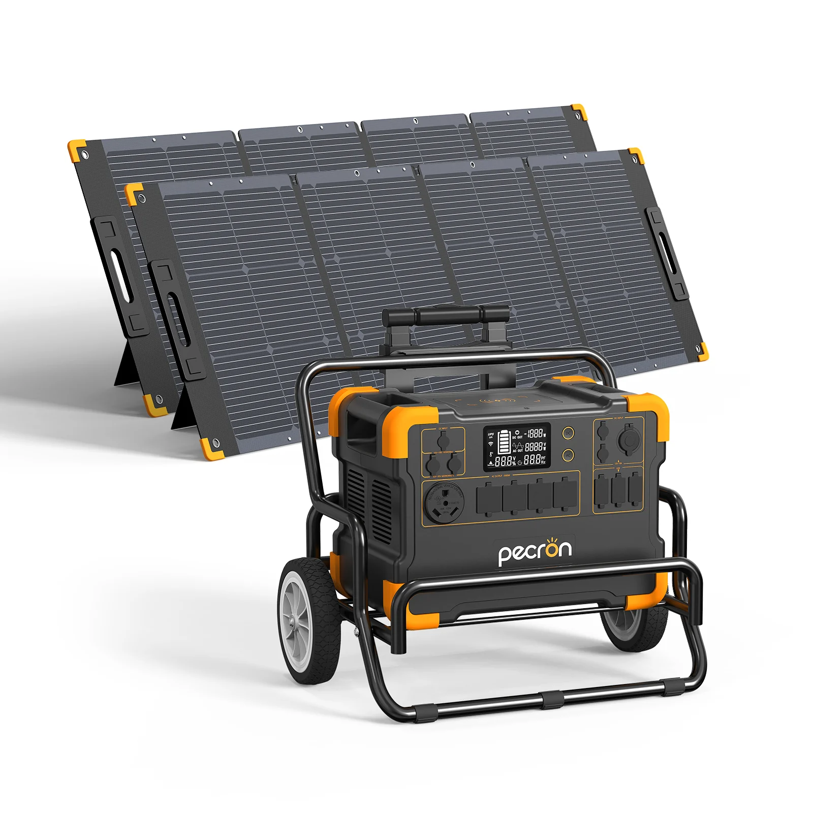 PECRON E2000LFP Expandable Solar Generator System Kit - Image 14