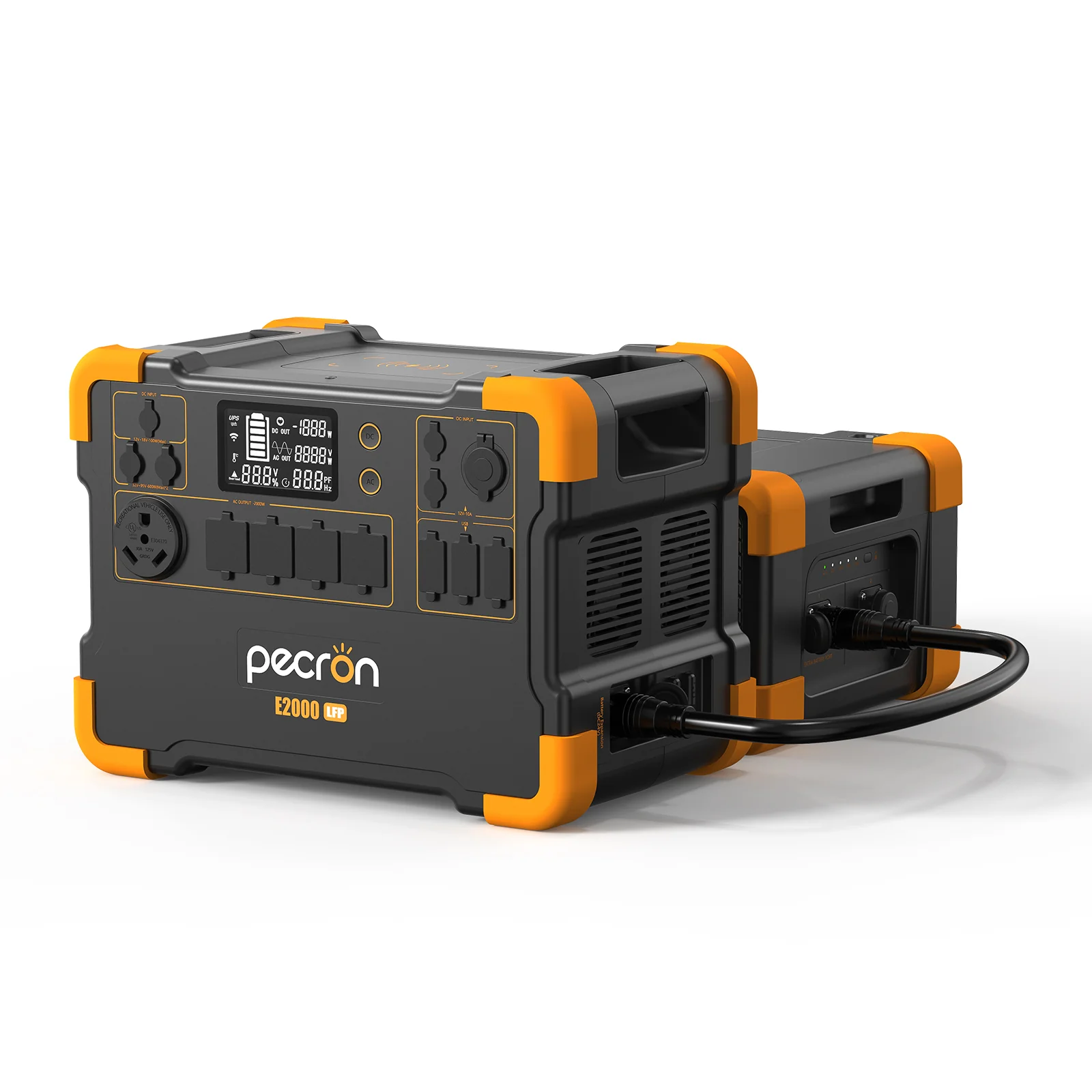 PECRON E2000LFP Expandable Portable Power Station 2000W 1920Wh - Image 6