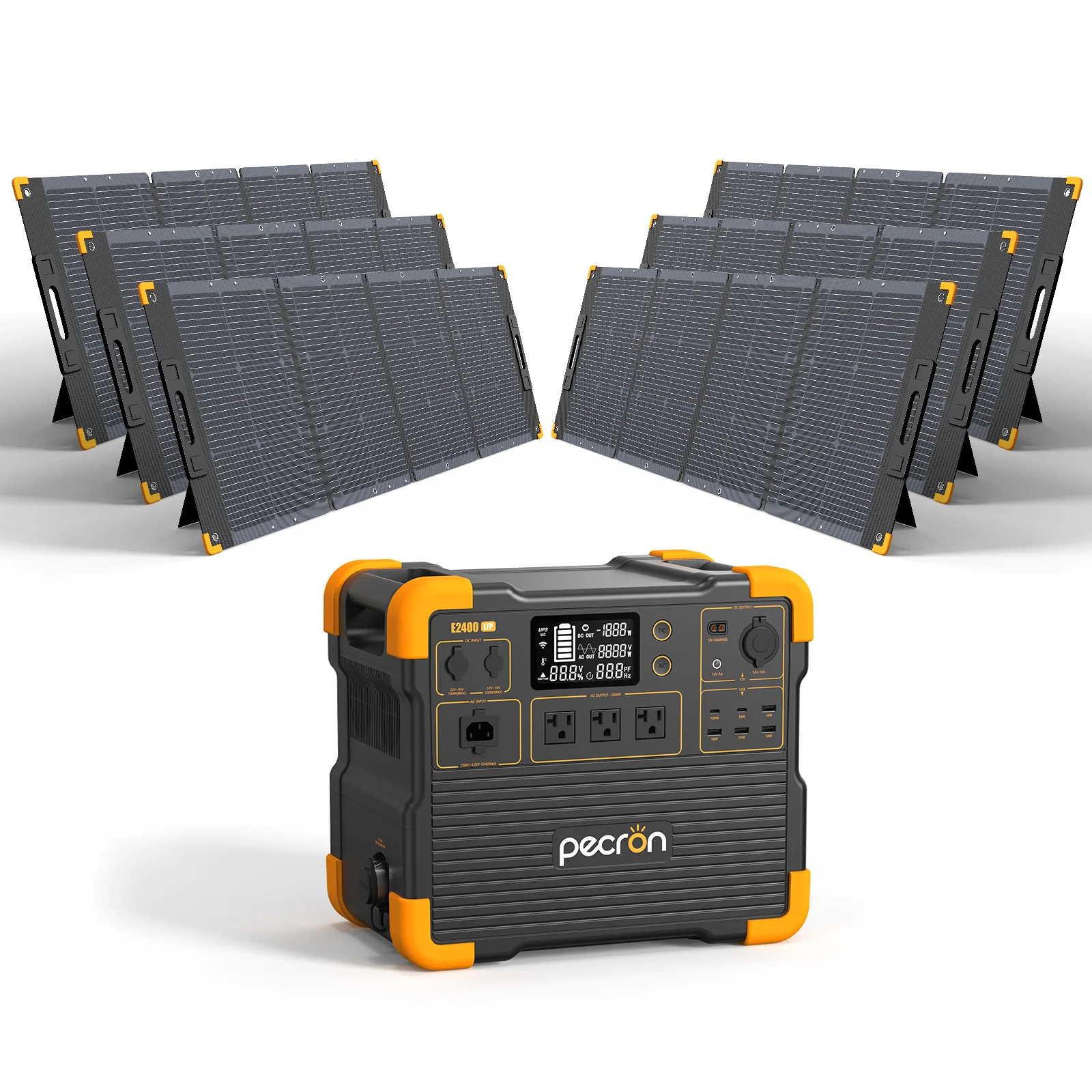 PECRON E2400LFP Portable Power Station 2400W 2048Wh - Image 14