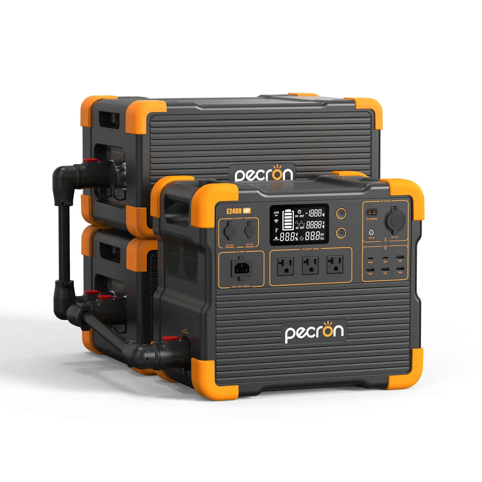 PECRON E2400LFP Portable Power Station 2400W 2048Wh - Image 17