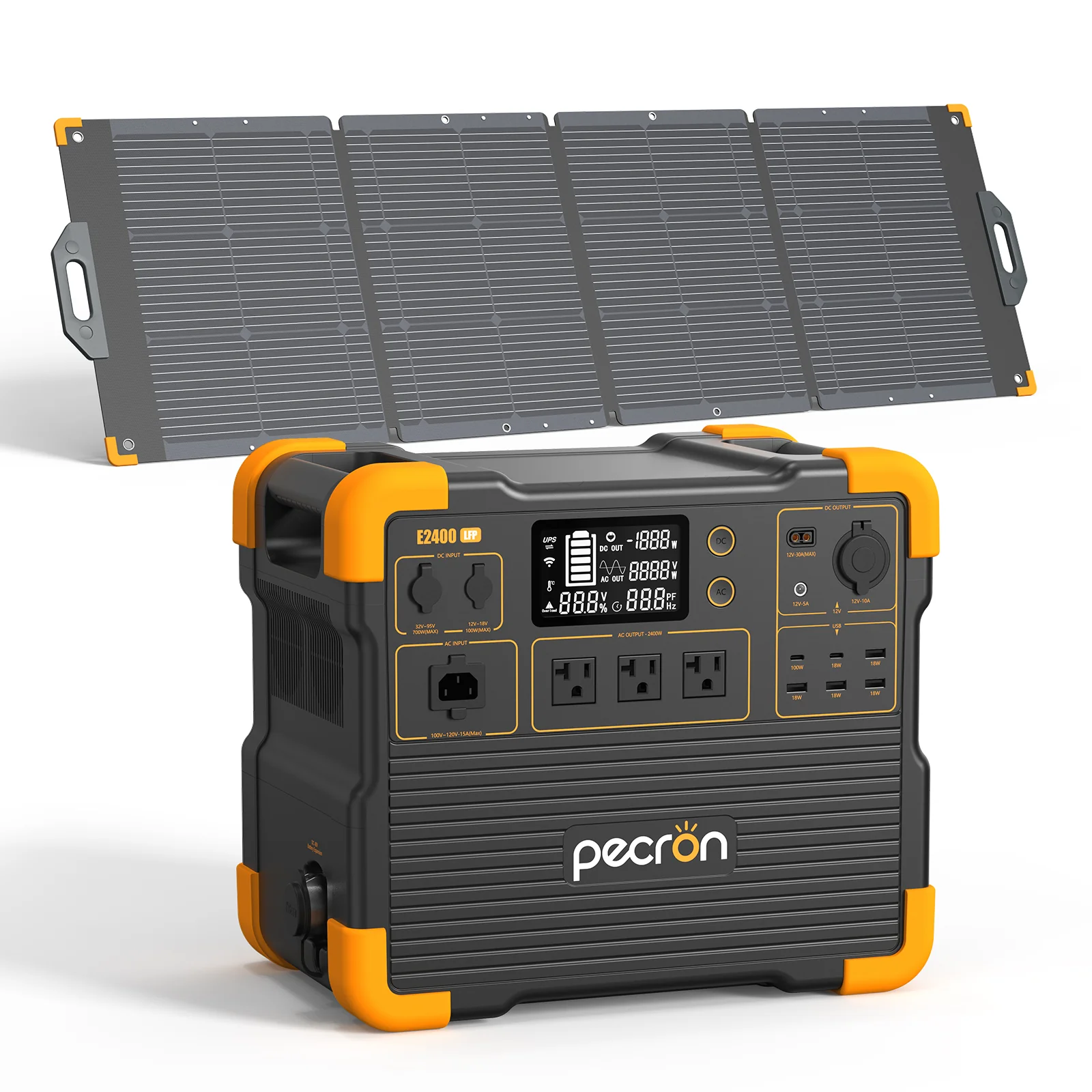 PECRON E2400LFP Portable Power Station 2400W 2048Wh - Image 18