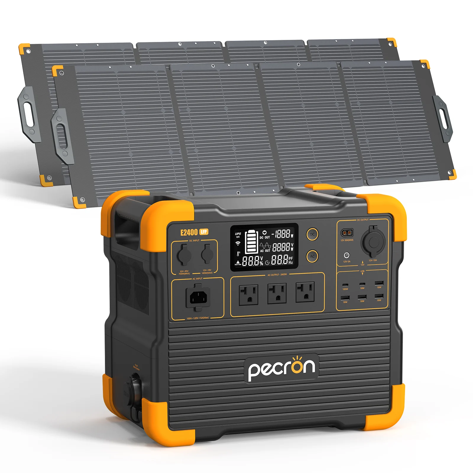 PECRON E2400LFP Portable Power Station 2400W 2048Wh - Image 19