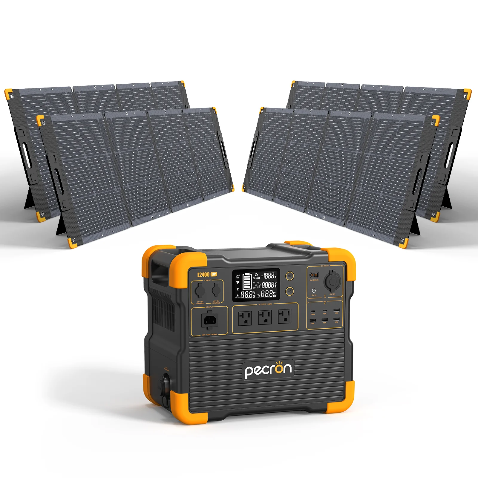 PECRON E2400LFP Solar Generator Kit - Image 3