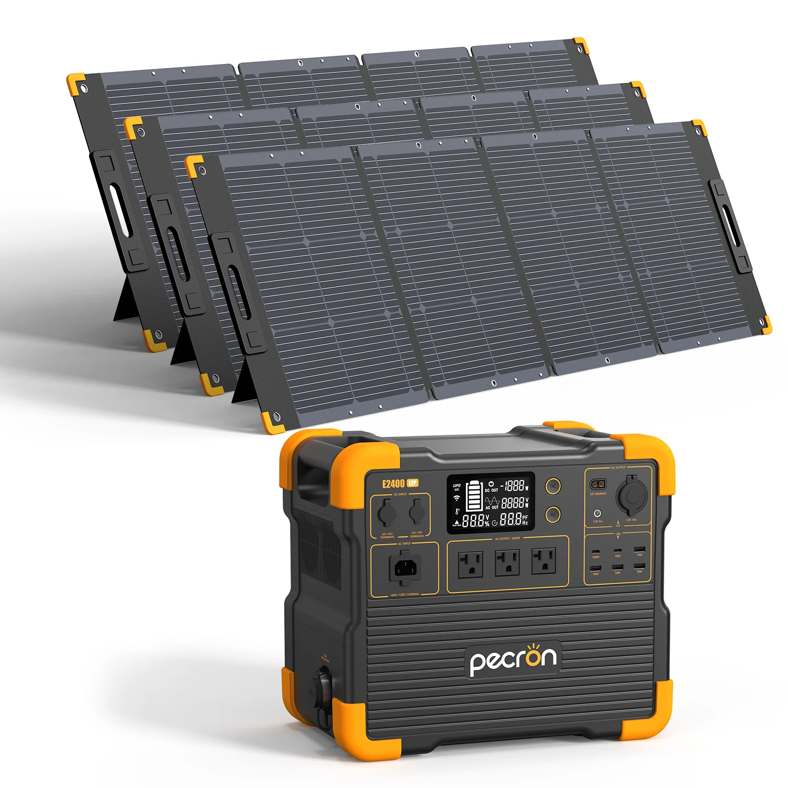 PECRON E2400LFP Solar Generator Kit - Image 5