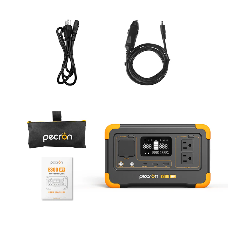PECRON E300LFP Portable Power Station 600W 288Wh - Image 3