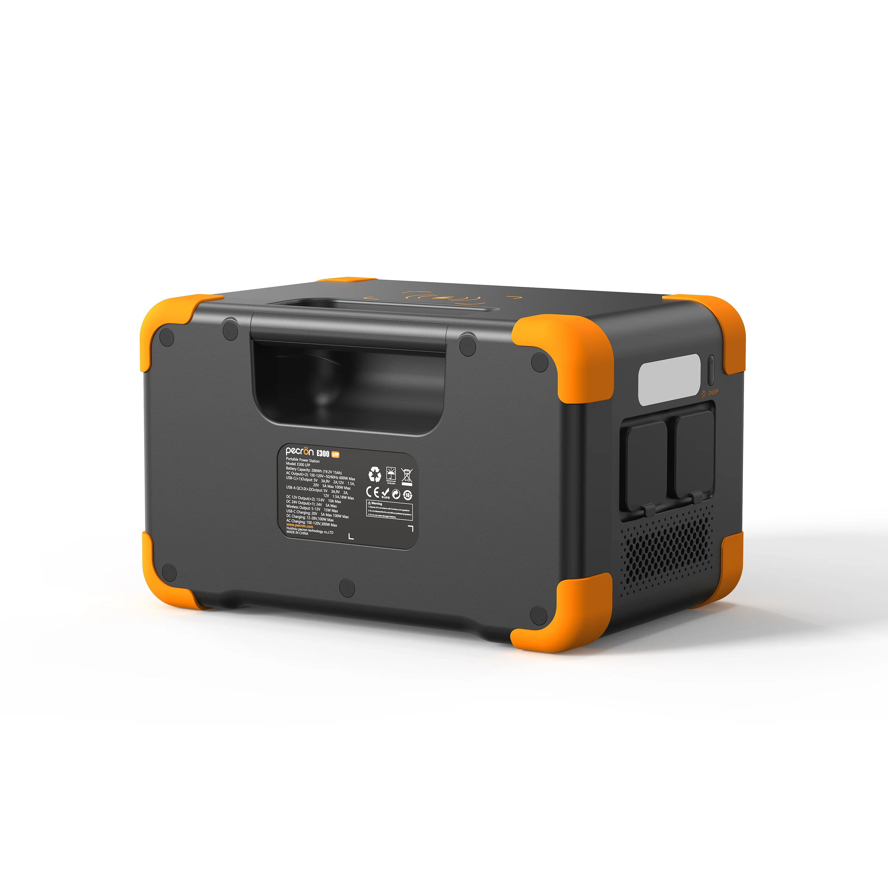 PECRON E300LFP Portable Power Station 600W 288Wh - Image 6