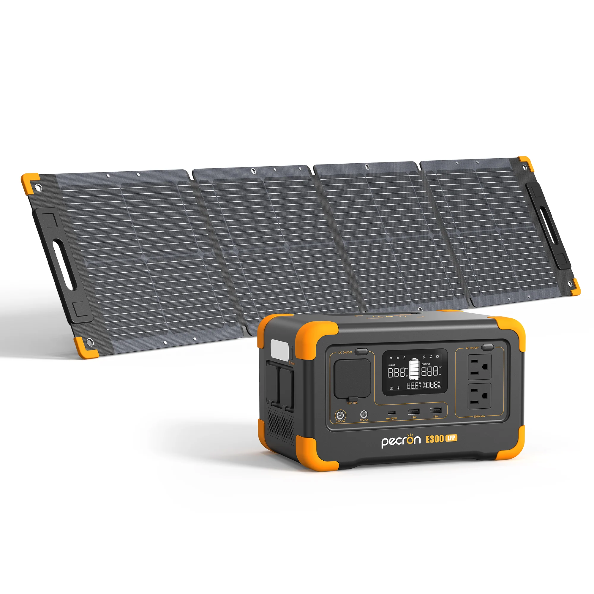 PECRON E300LFP Portable Power Station 600W 288Wh - Image 9