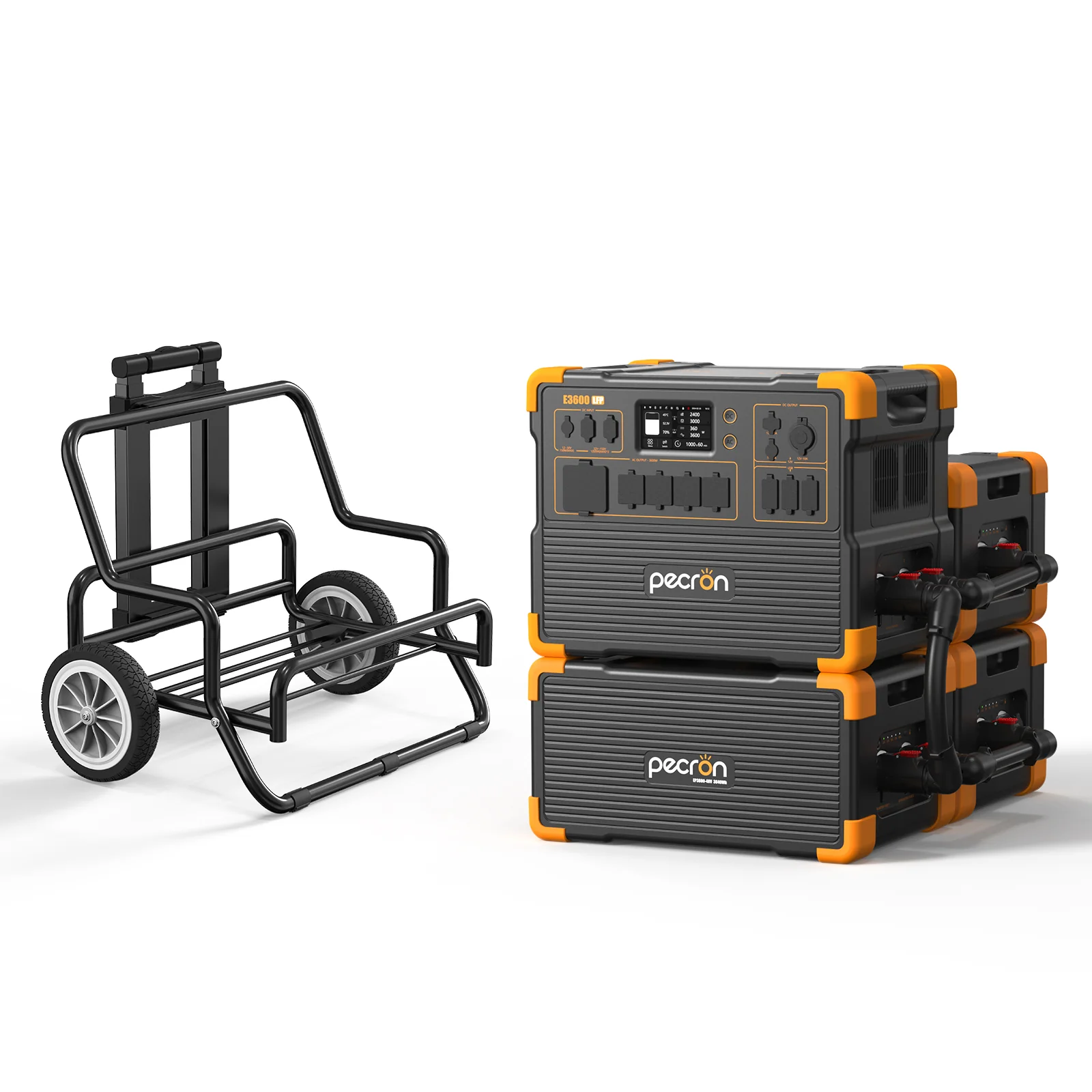 PECRON E3600LFP Solar Generator Kit 3600W 3072Wh - Image 4