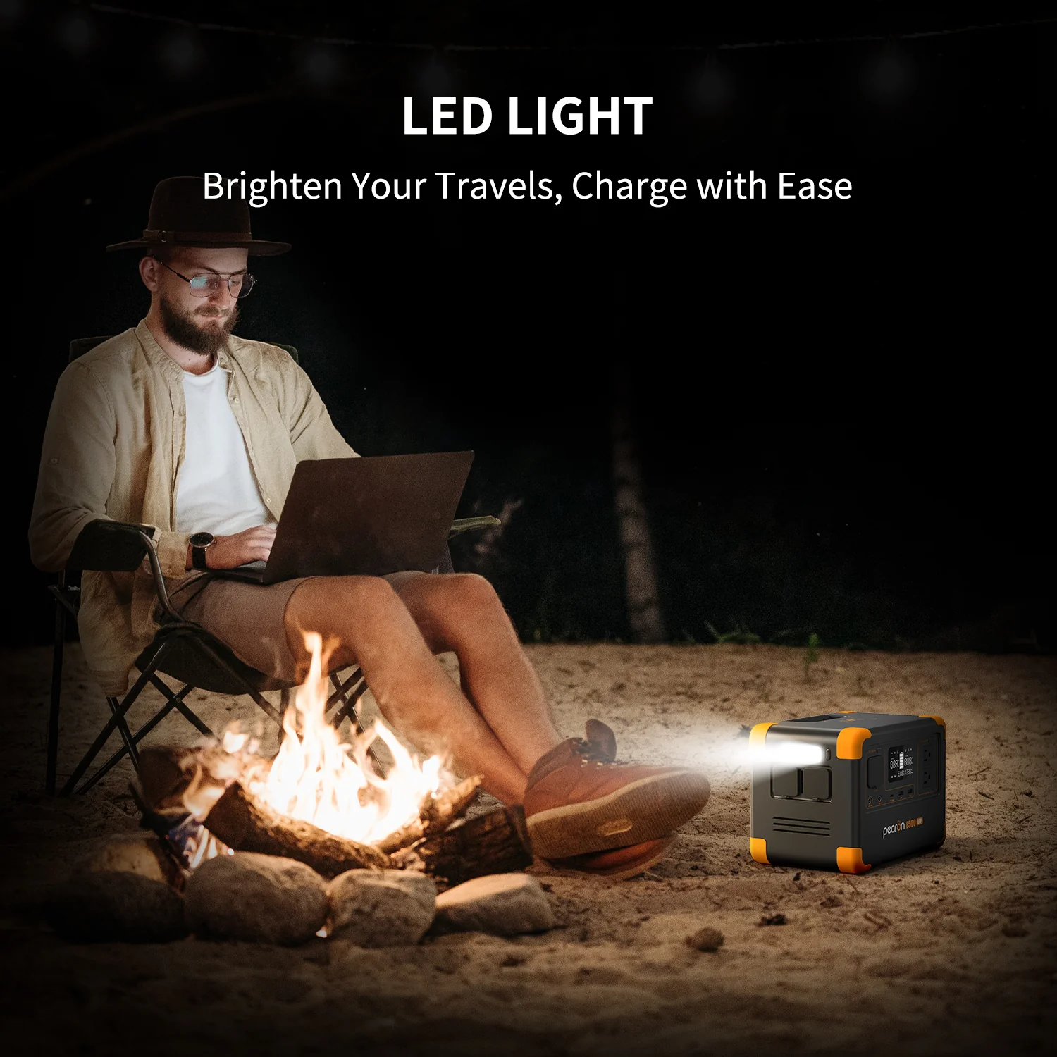 PECRON E500LFP Portable Power Station 600W 576Wh - Image 5