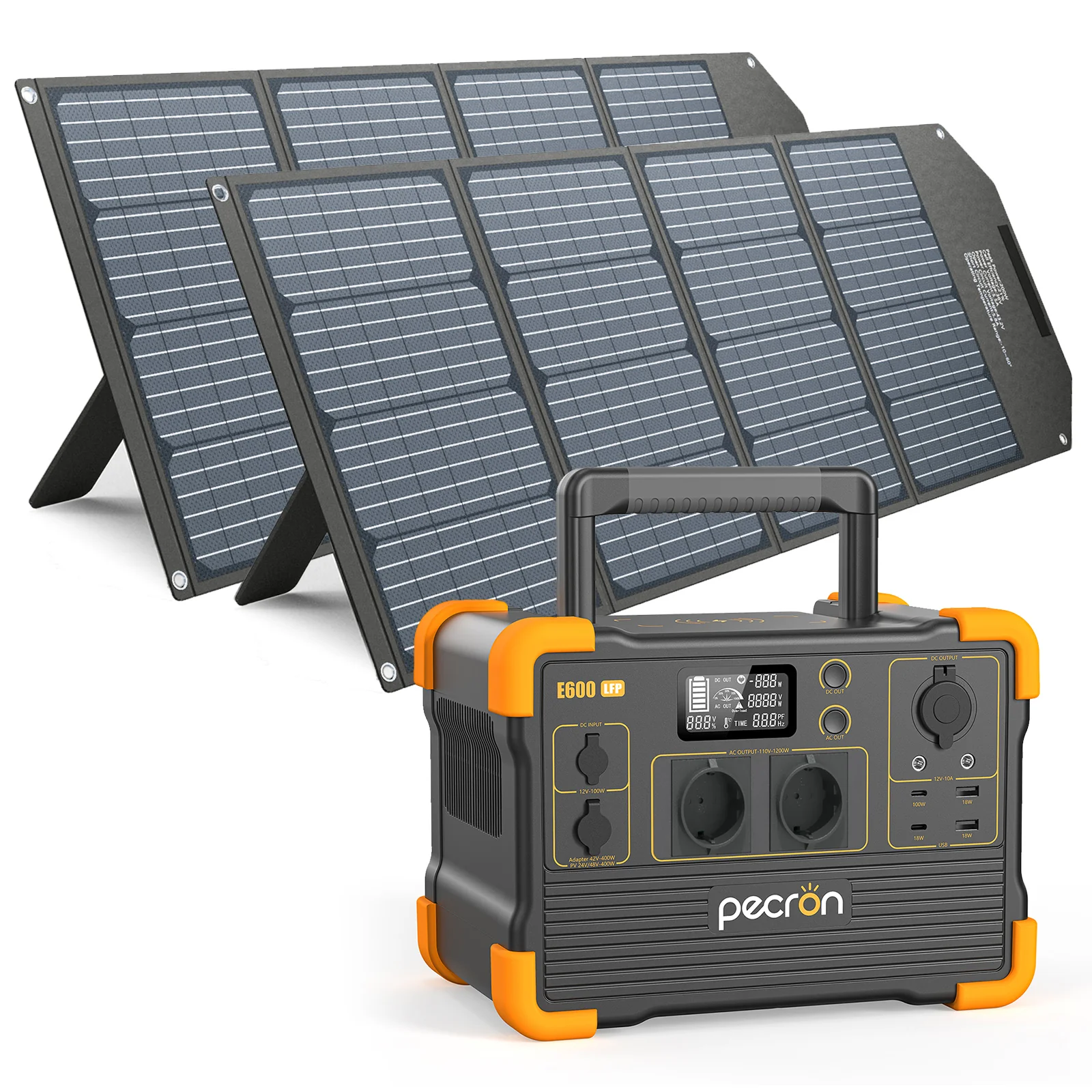 PECRON E600LFP 230V Portable Power Station 1200W 614Wh LiFePo4 EU Version - Image 13