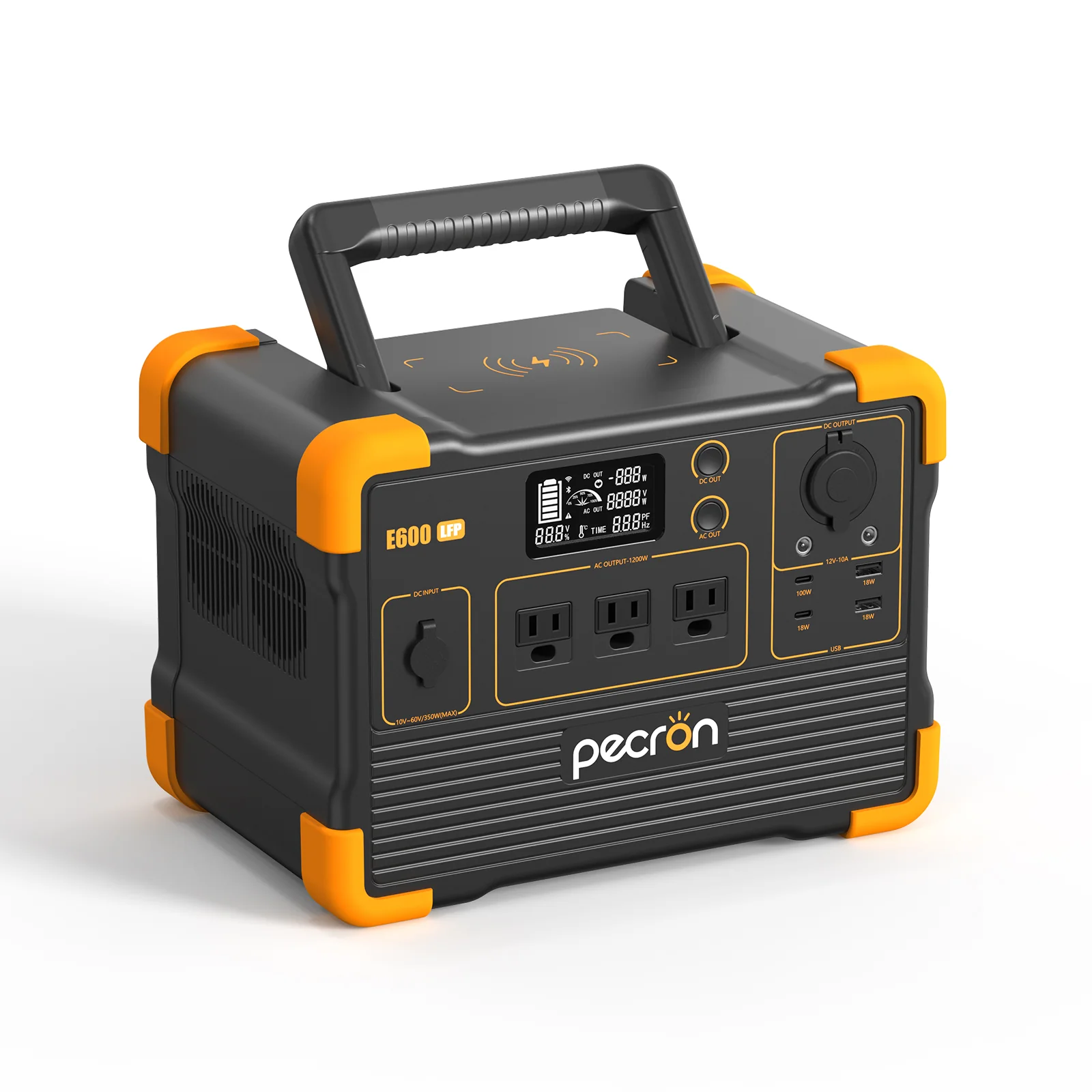 PECRON E600LFP Portable Power Station 1200W 614Wh LiFePo4 - Image 3