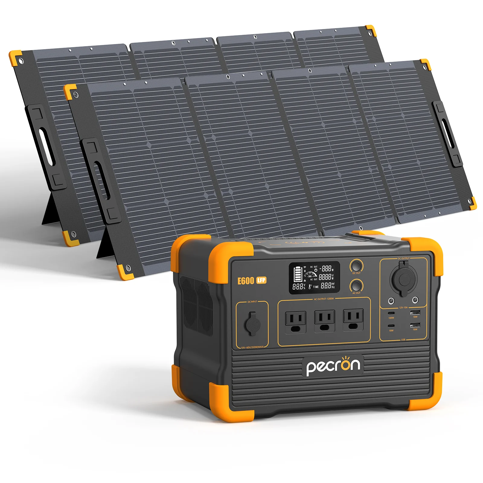 PECRON E600LFP Portable Power Station 1200W 614Wh LiFePo4 - Image 8