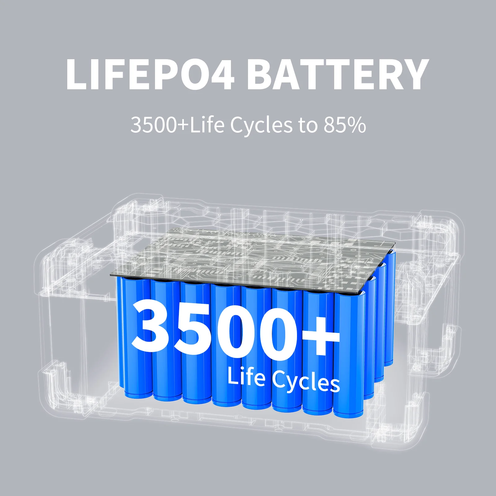 PECRON EB3000-24V  Expansion Battery 3072Wh for E2000LFP ONLY - Image 12