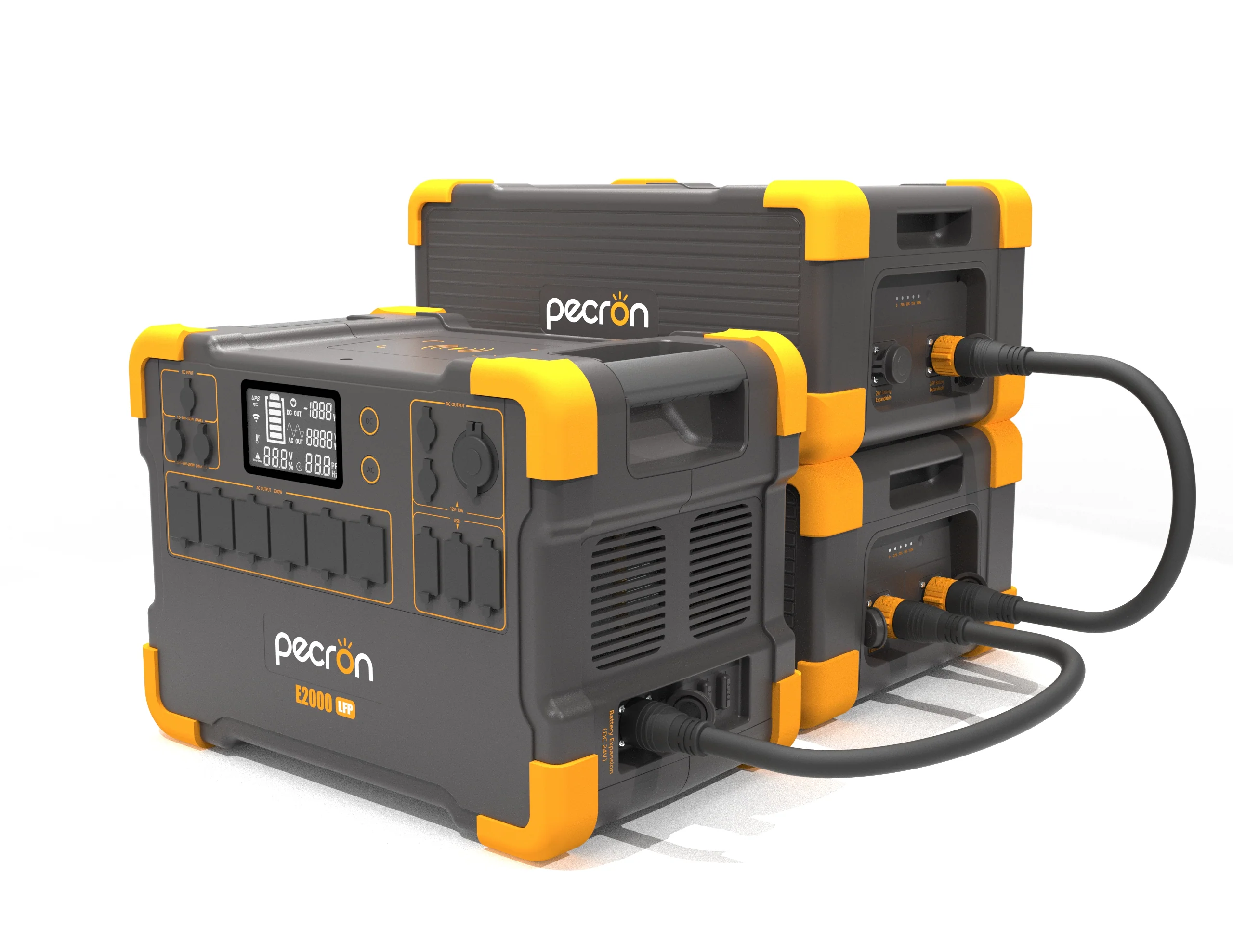 PECRON EB3000-24V  Expansion Battery 3072Wh for E2000LFP ONLY - Image 13