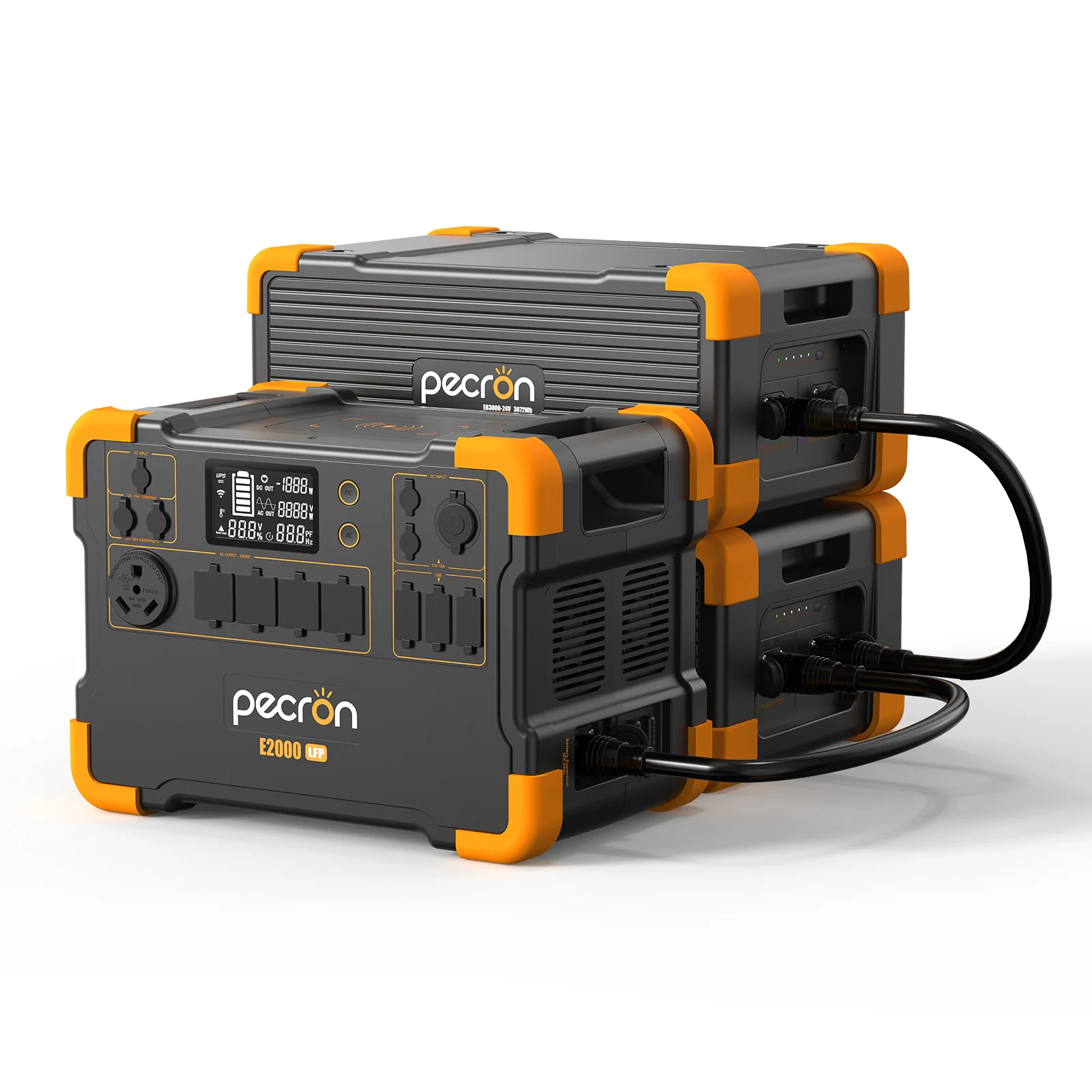 PECRON EB3000-24V  Expansion Battery 3072Wh for E2000LFP ONLY - Image 15