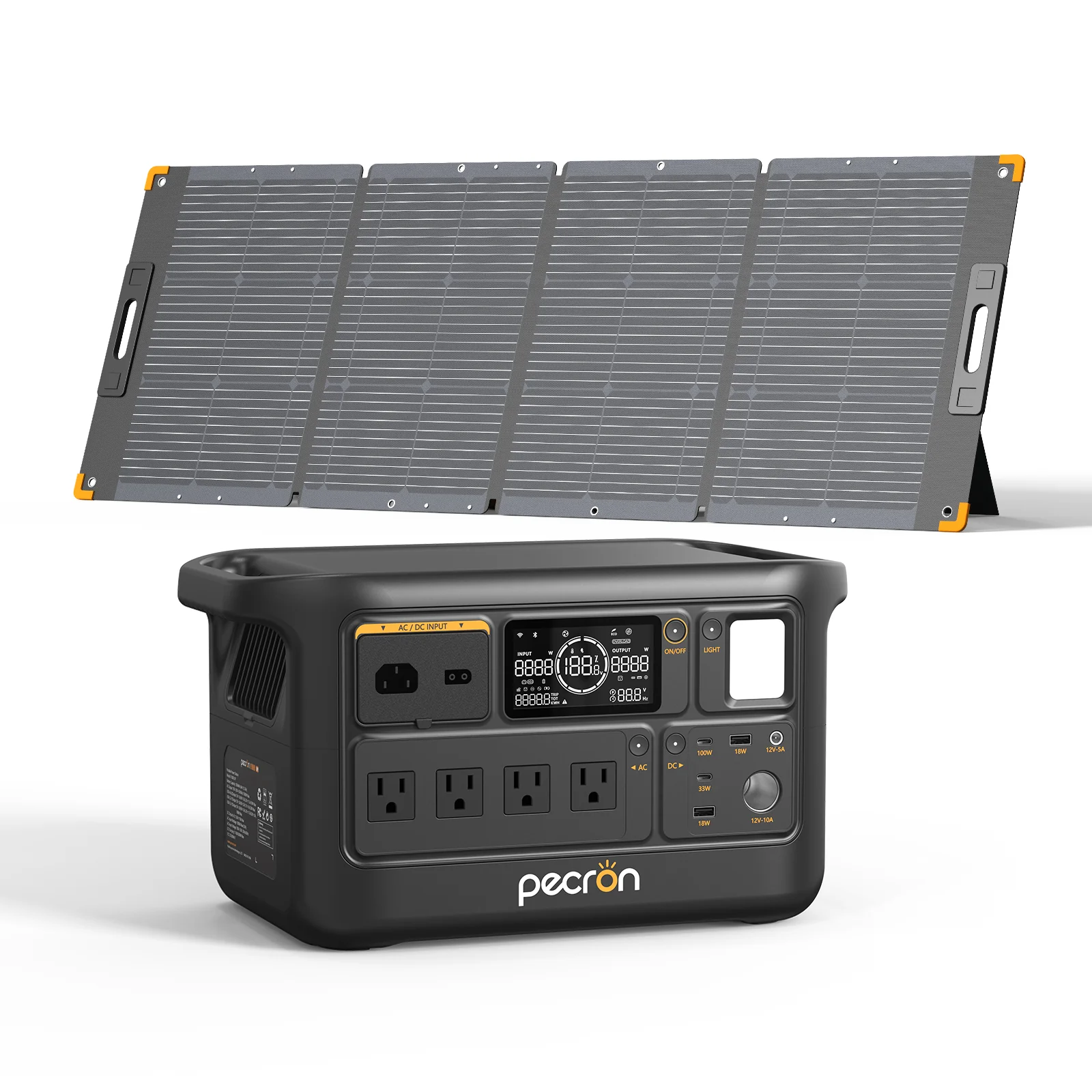 PECRON F1000LFP Solar Generator 1500W 1004Wh - Image 13