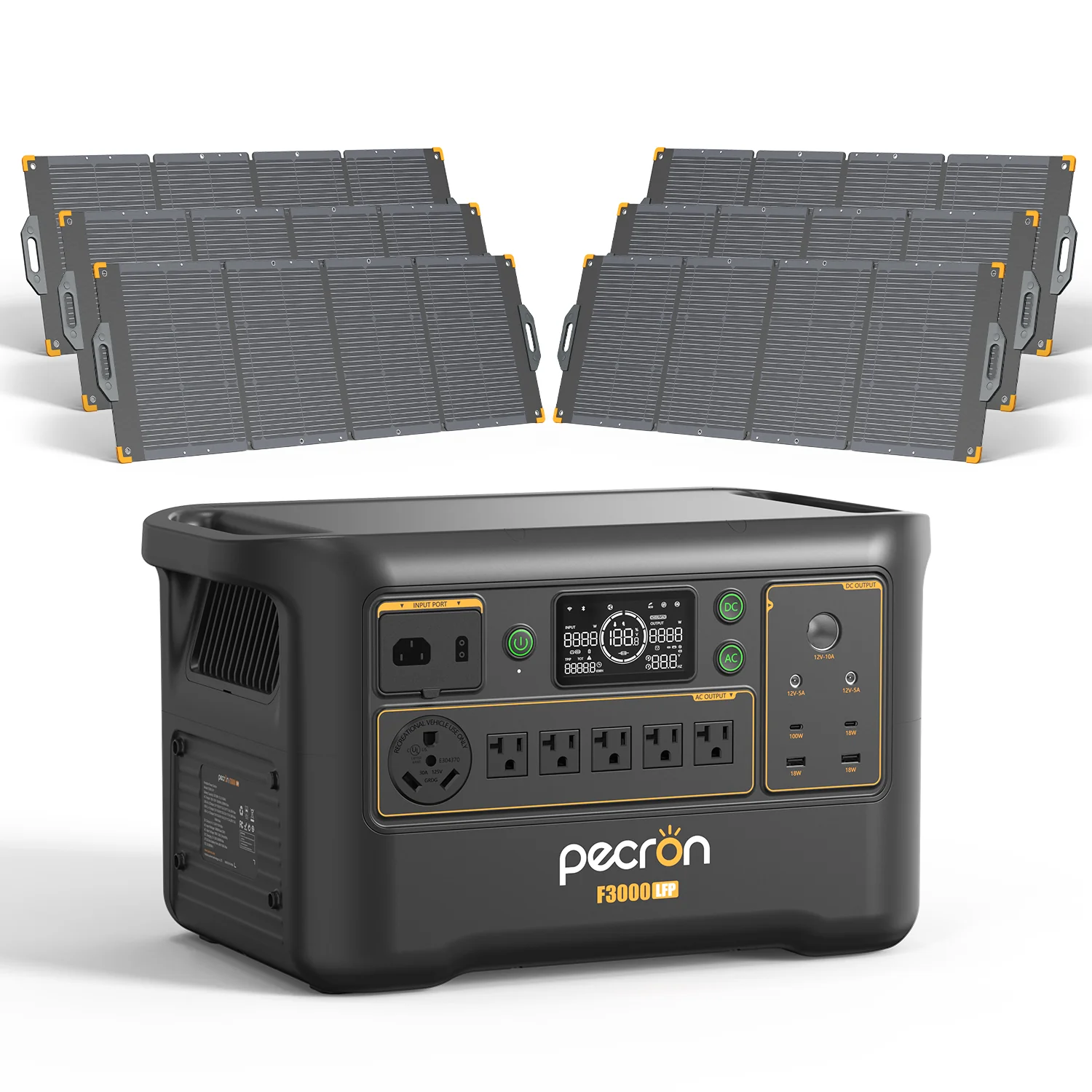 PECRON F3000LFP Portable Power Station 3600W 3072Wh - Image 24