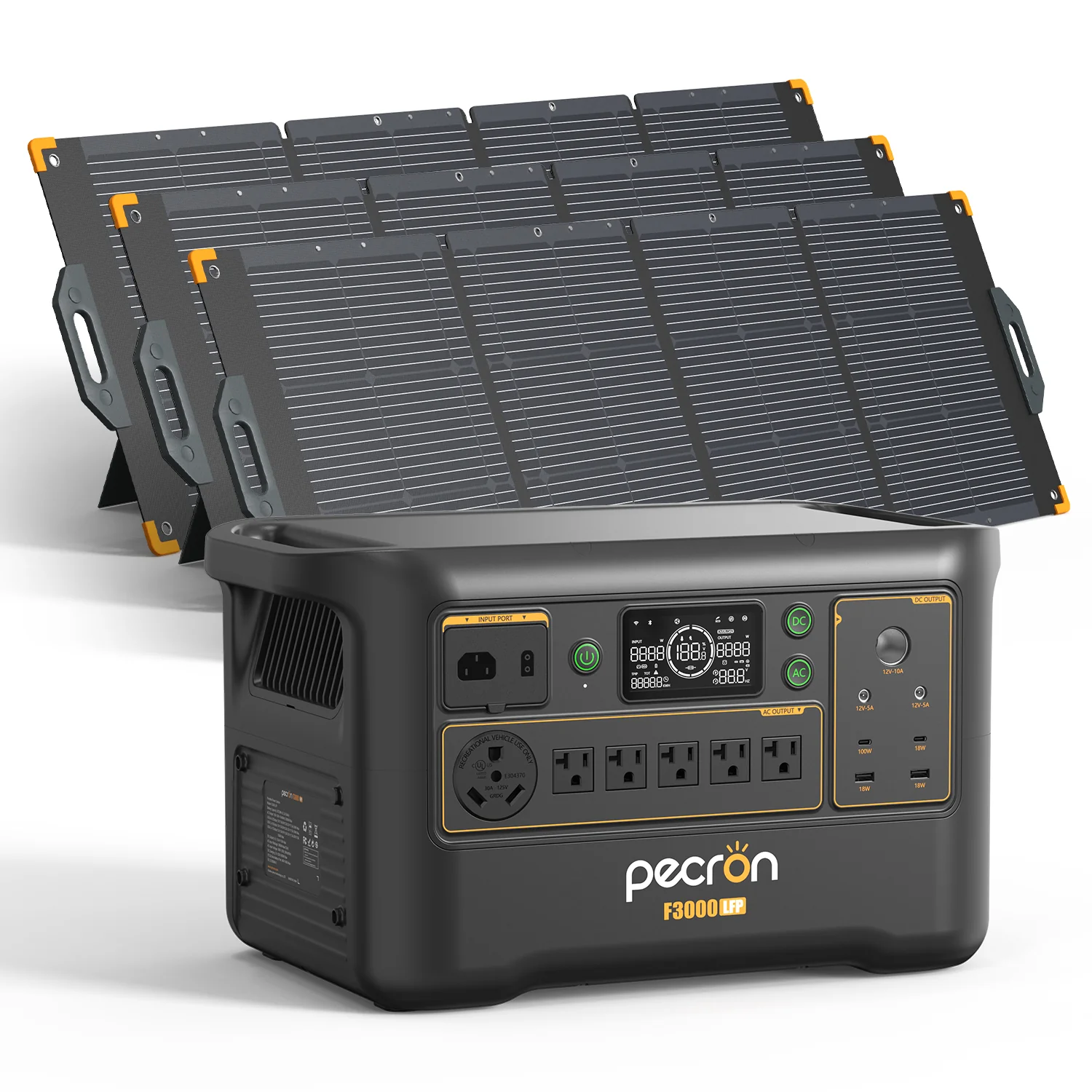PECRON F3000LFP Portable Power Station 3600W 3072Wh - Image 27