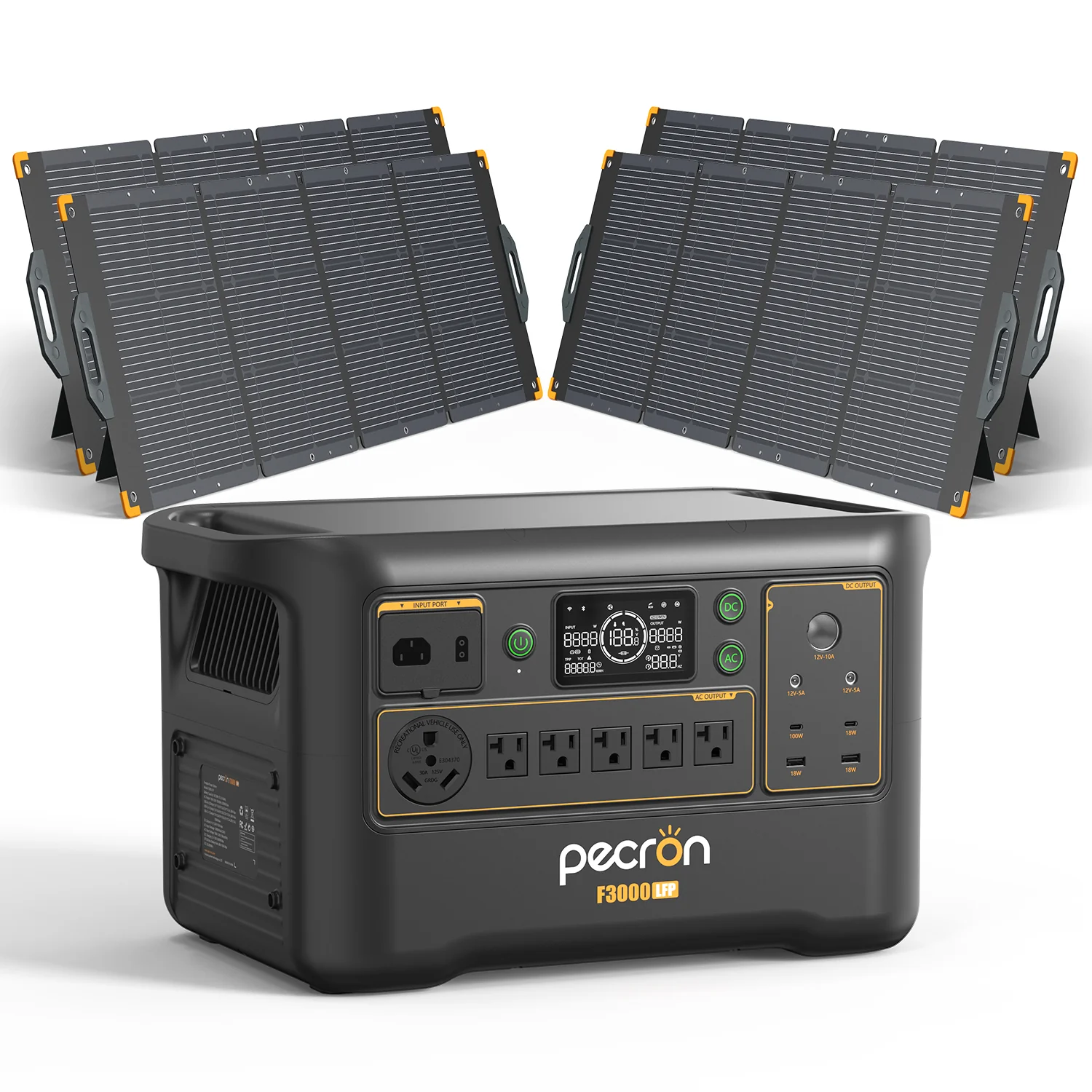 PECRON F3000LFP Portable Power Station 3600W 3072Wh - Image 28