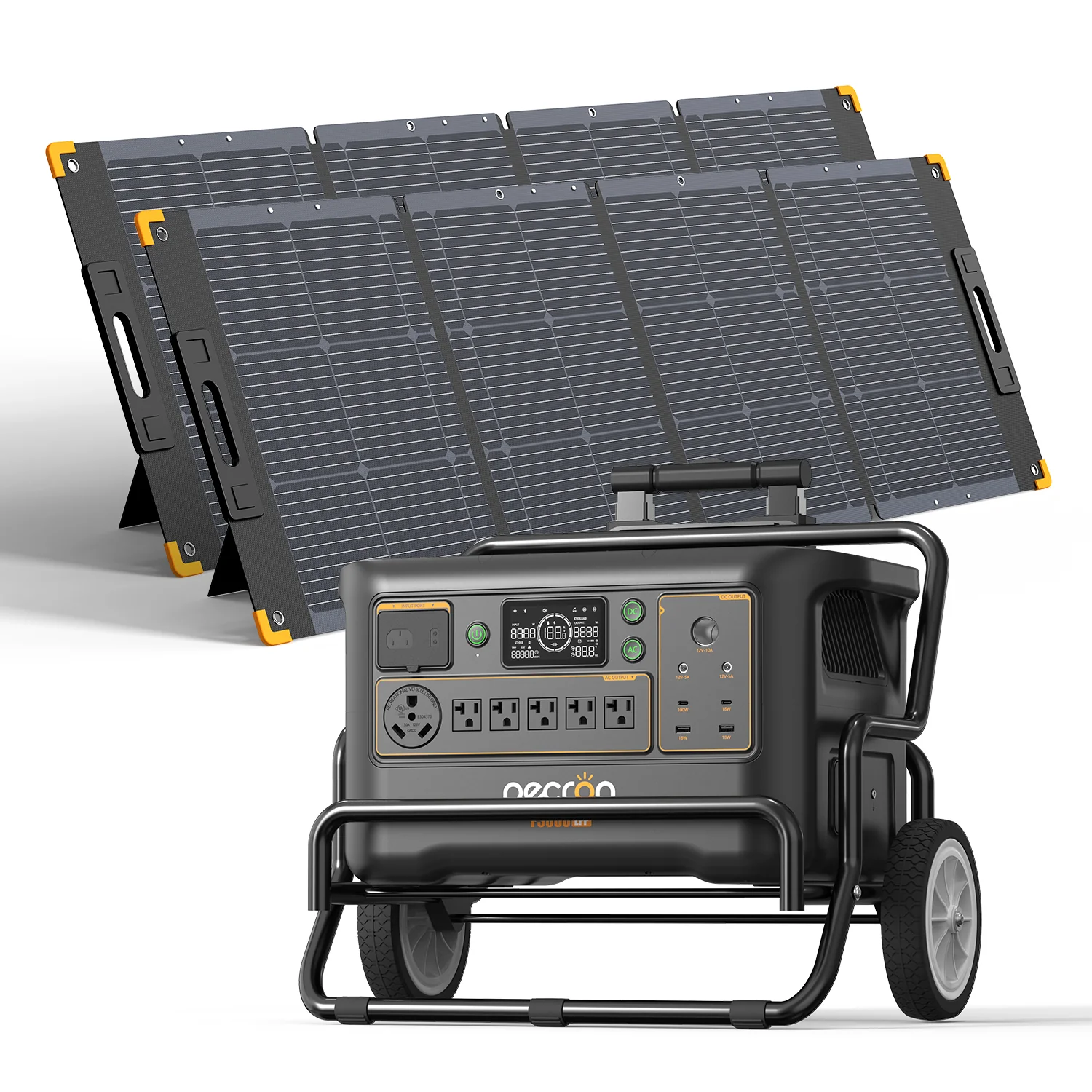 PECRON F3000LFP Solar Generator 3600W 3072Wh - Image 20
