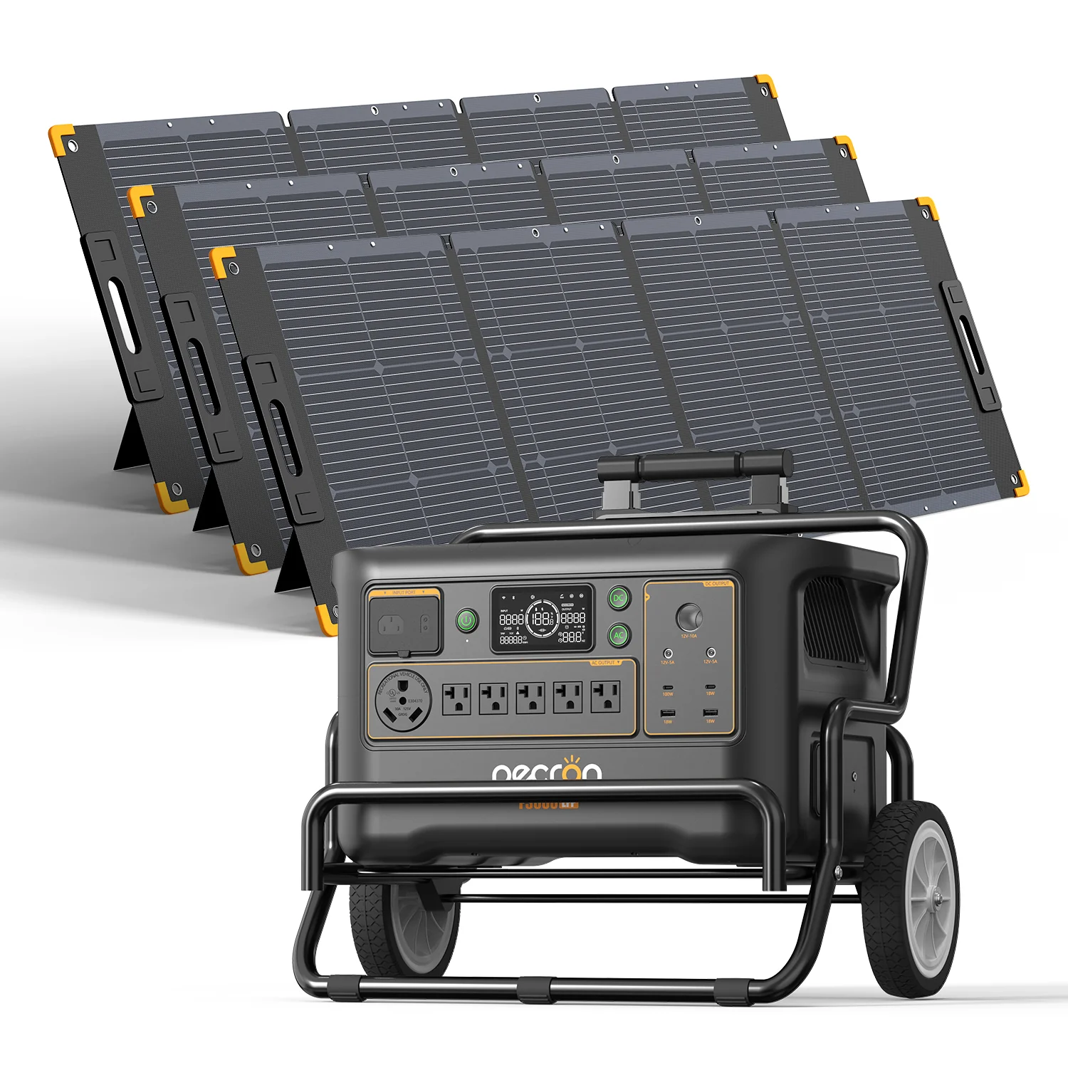 PECRON F3000LFP Solar Generator 3600W 3072Wh - Image 21