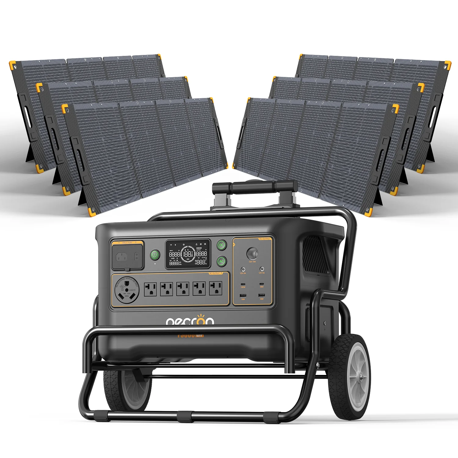 PECRON F3000LFP Solar Generator 3600W 3072Wh - Image 23