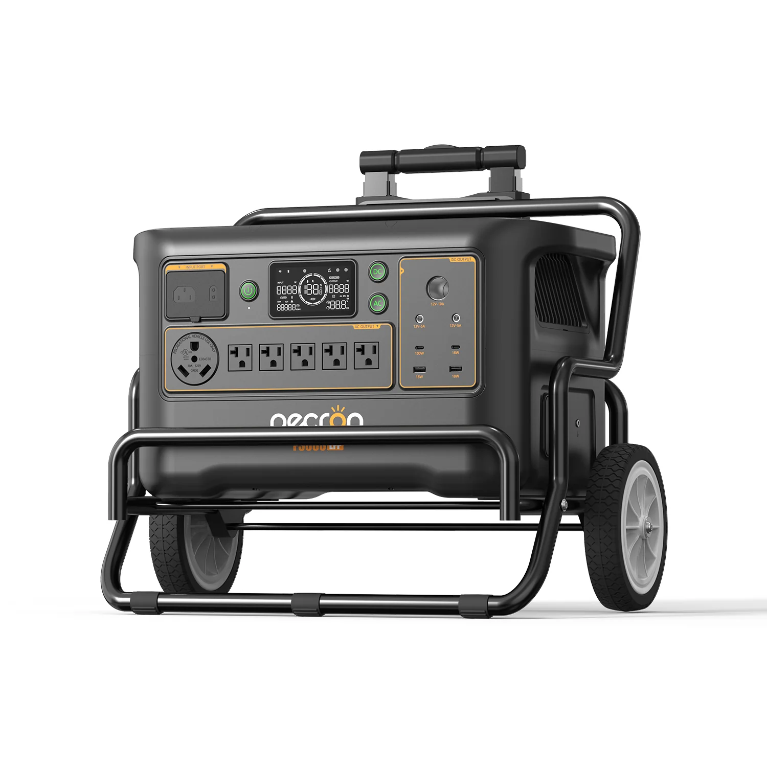 PECRON F3000LFP Portable Power Station 3600W 3072Wh - Image 5