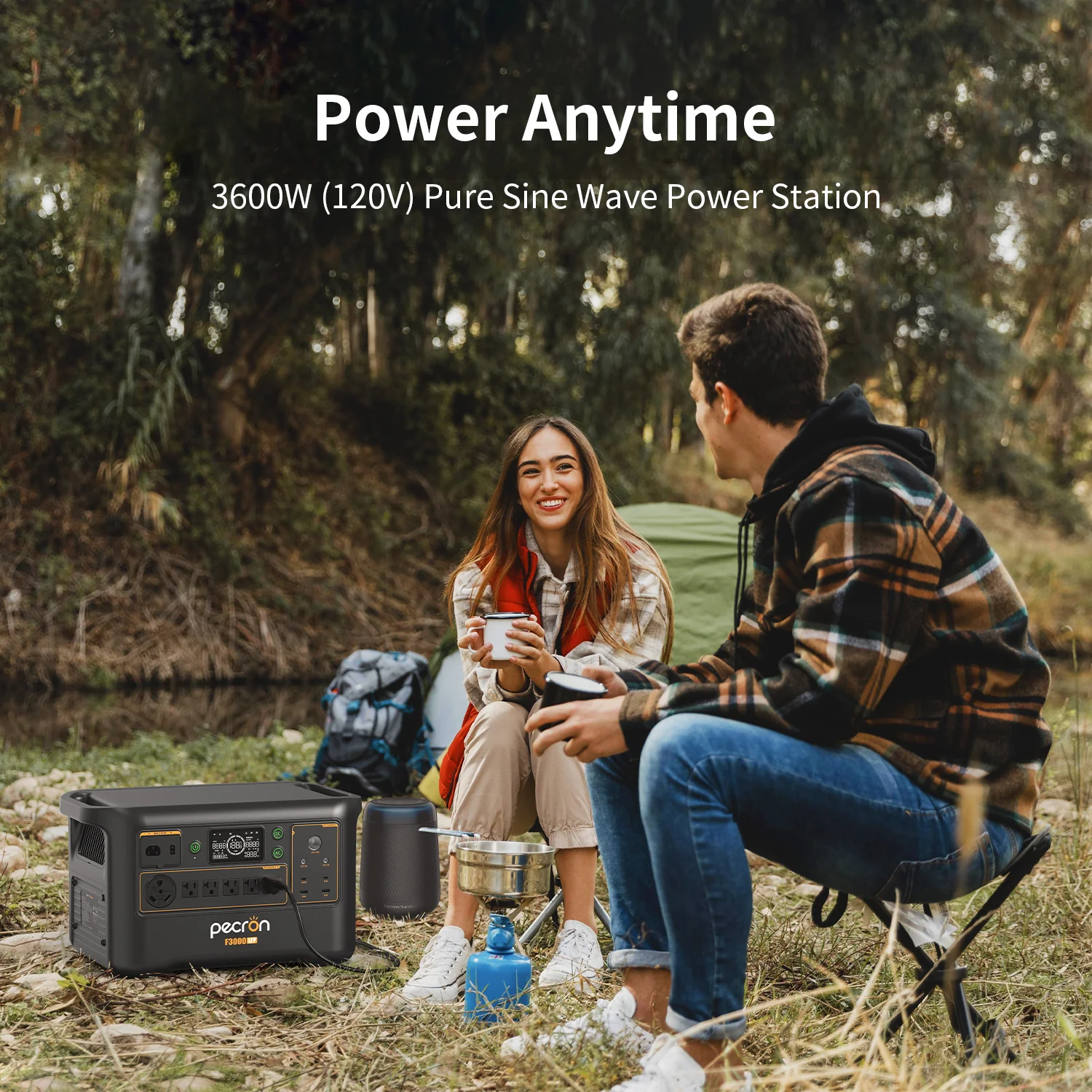 PECRON F3000LFP Portable Power Station 3600W 3072Wh - Image 6
