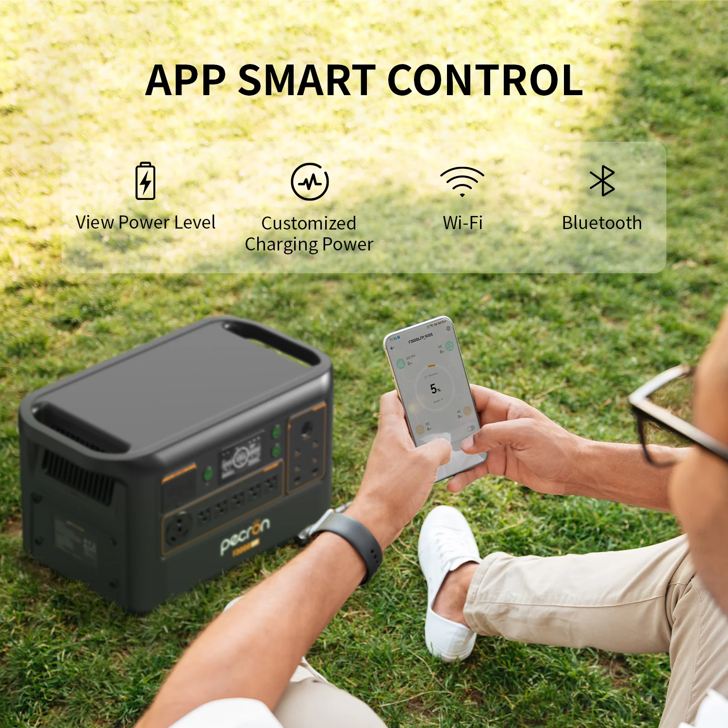 PECRON F3000LFP Portable Power Station 3600W 3072Wh - Image 7