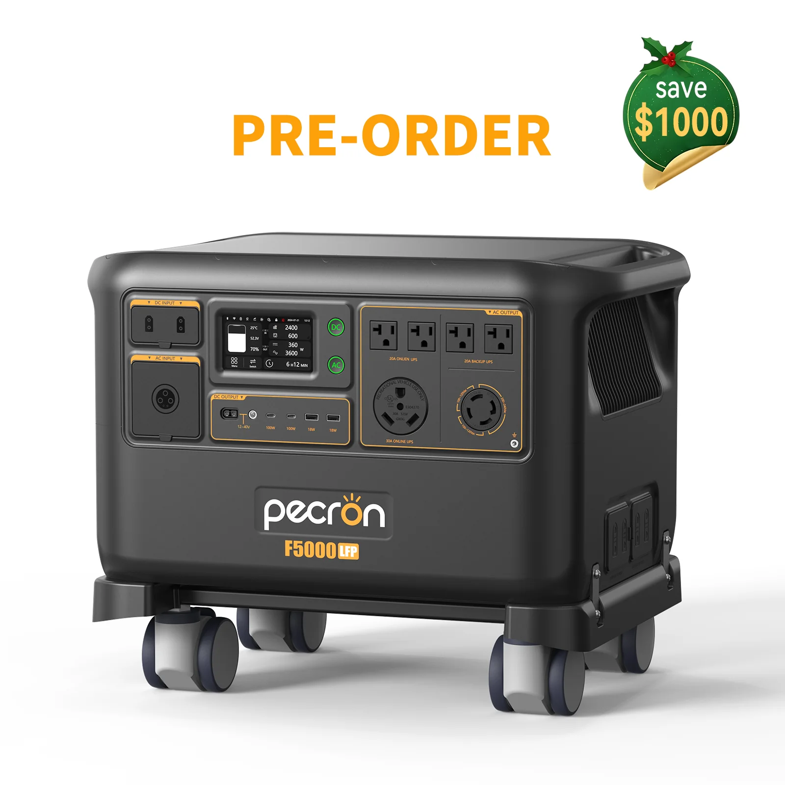 240V Output Solar Generator