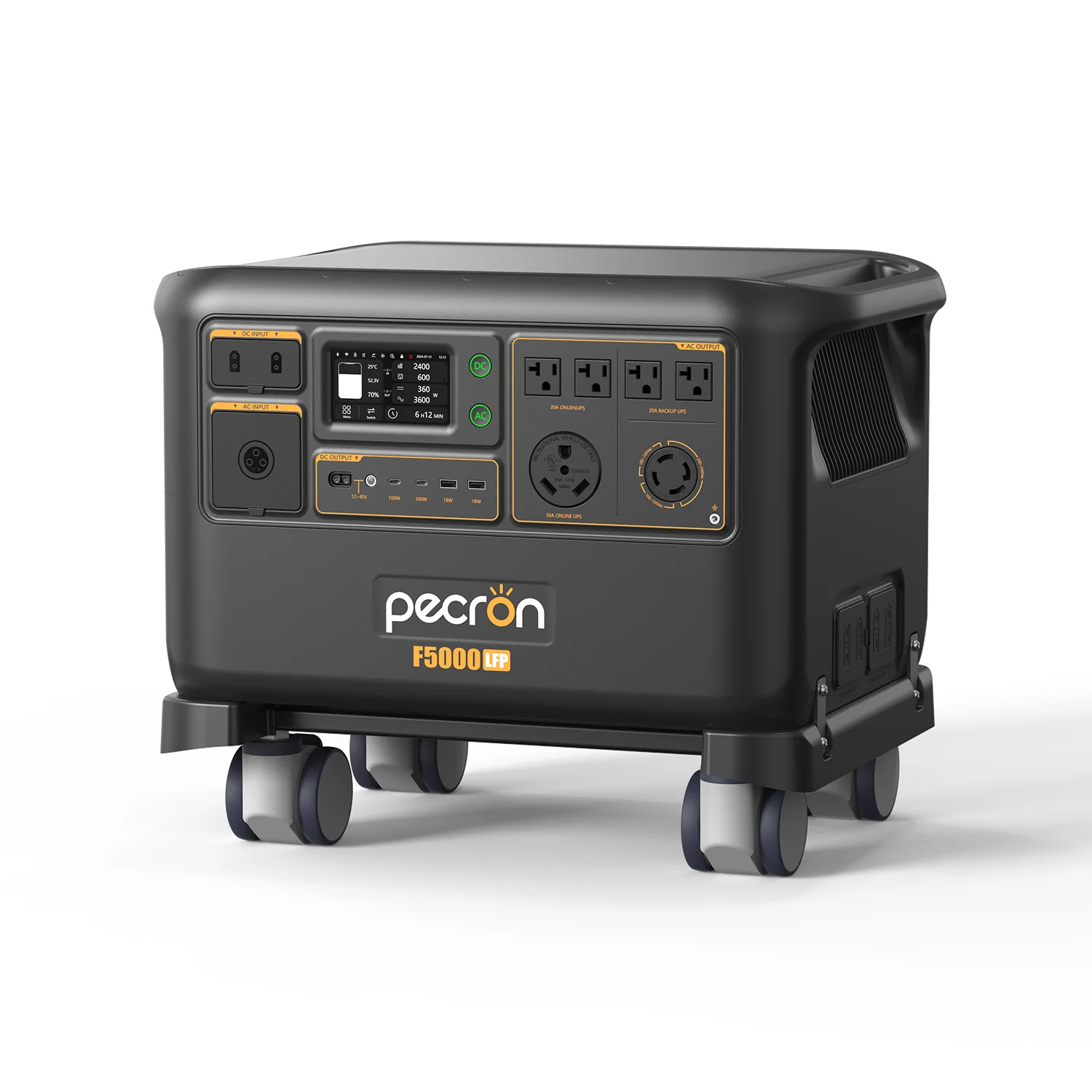 PECRON F5000LFP Portable Power Station 7200W 5120Wh 120V/240V PRE-ORDER - Image 23