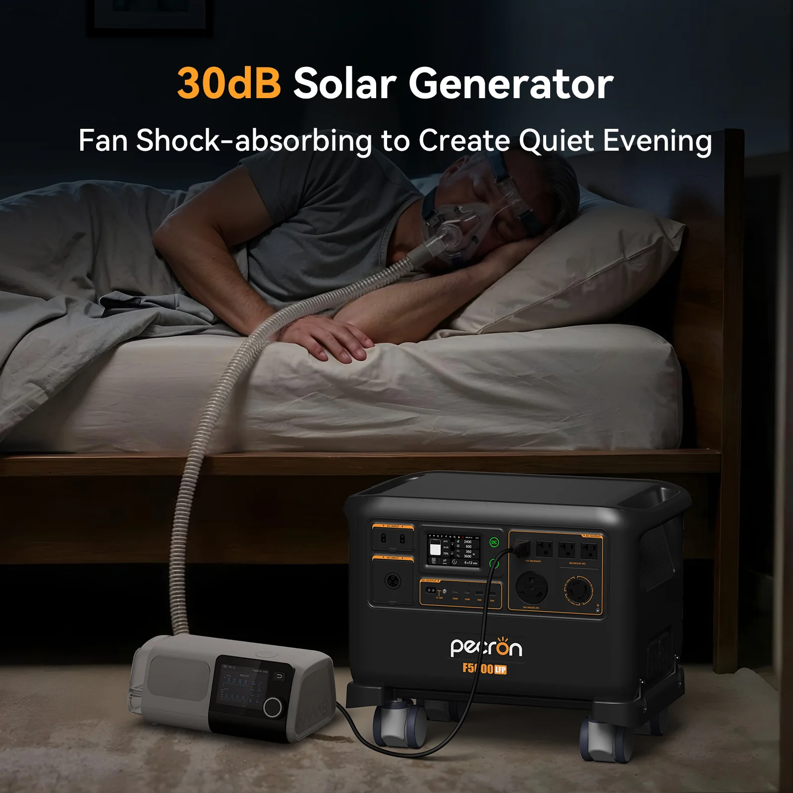 PECRON F5000LFP Portable Power Station 7200W 5120Wh 120V/240V PRE-ORDER - Image 9